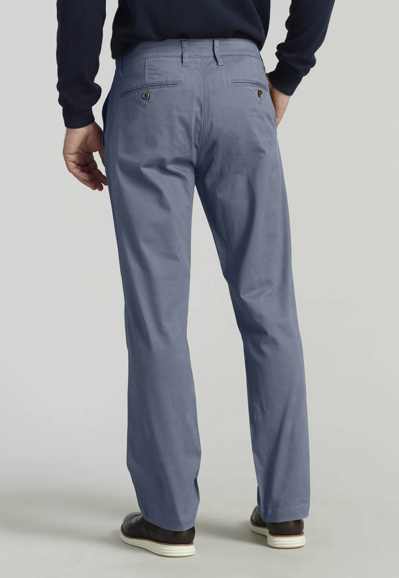 PANTALON TWILL WITHOUT PLEATS L/31 BUSINESS METAL - 4