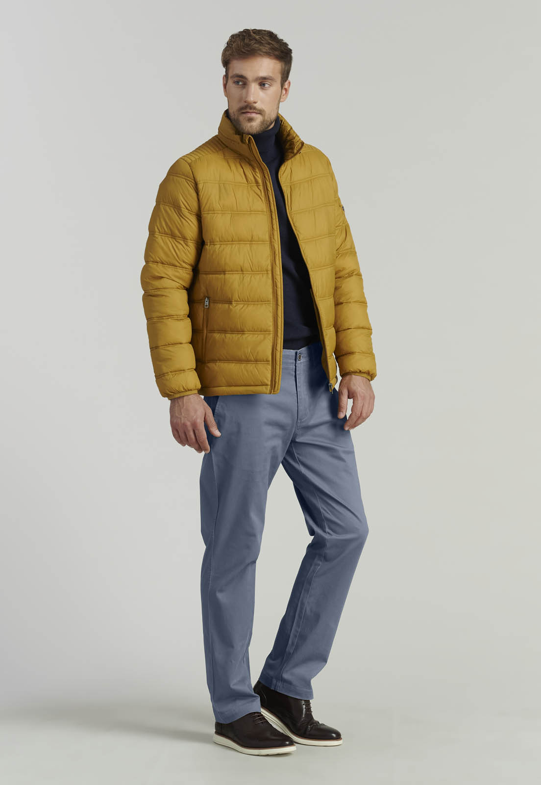 PANTALON TWILL WITHOUT PLEATS L/31 BUSINESS METAL - 5