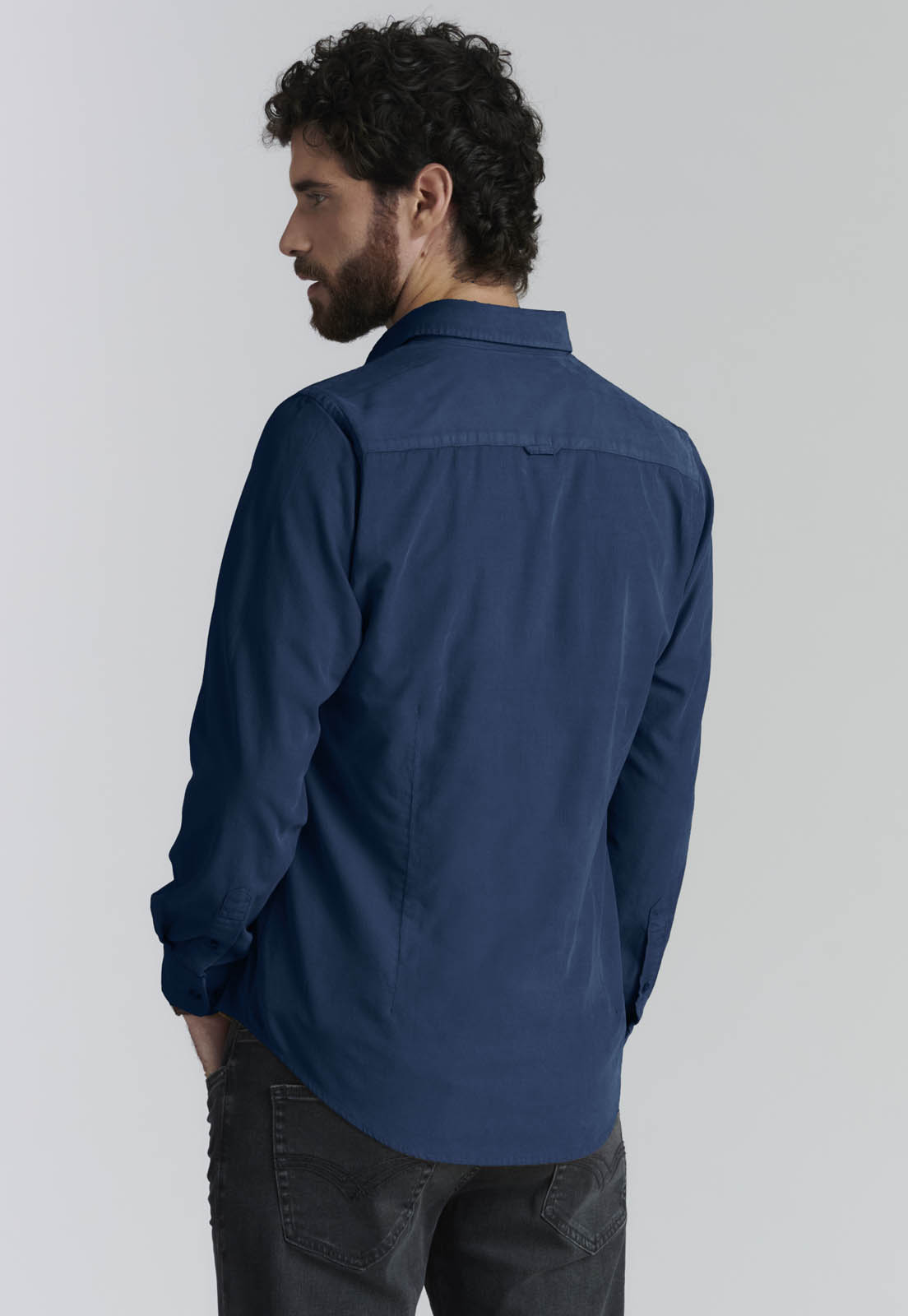 CAMISA HONOLULU FR NAVY - 3
