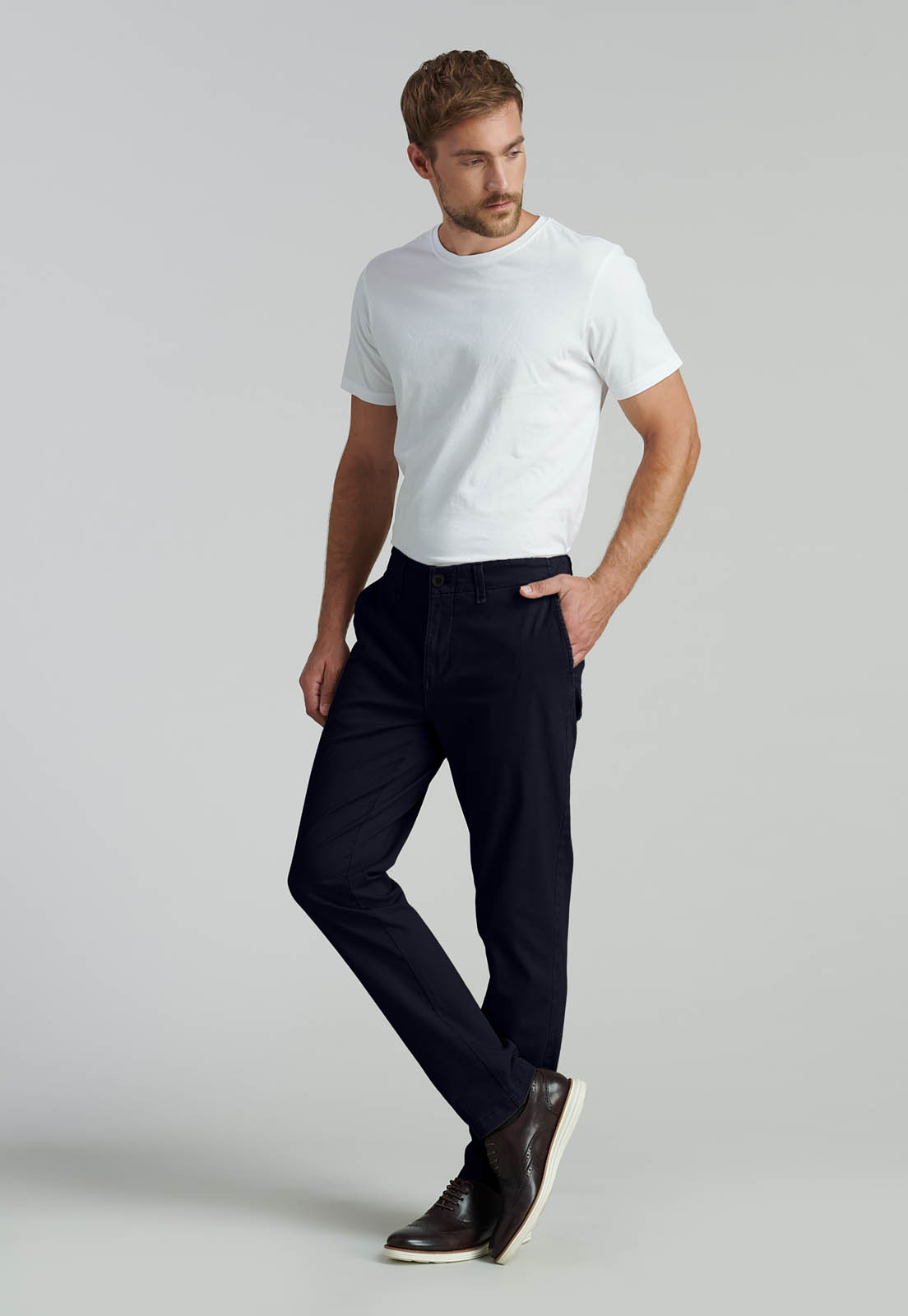 PANTALON LOWELL FR NAVY - 2