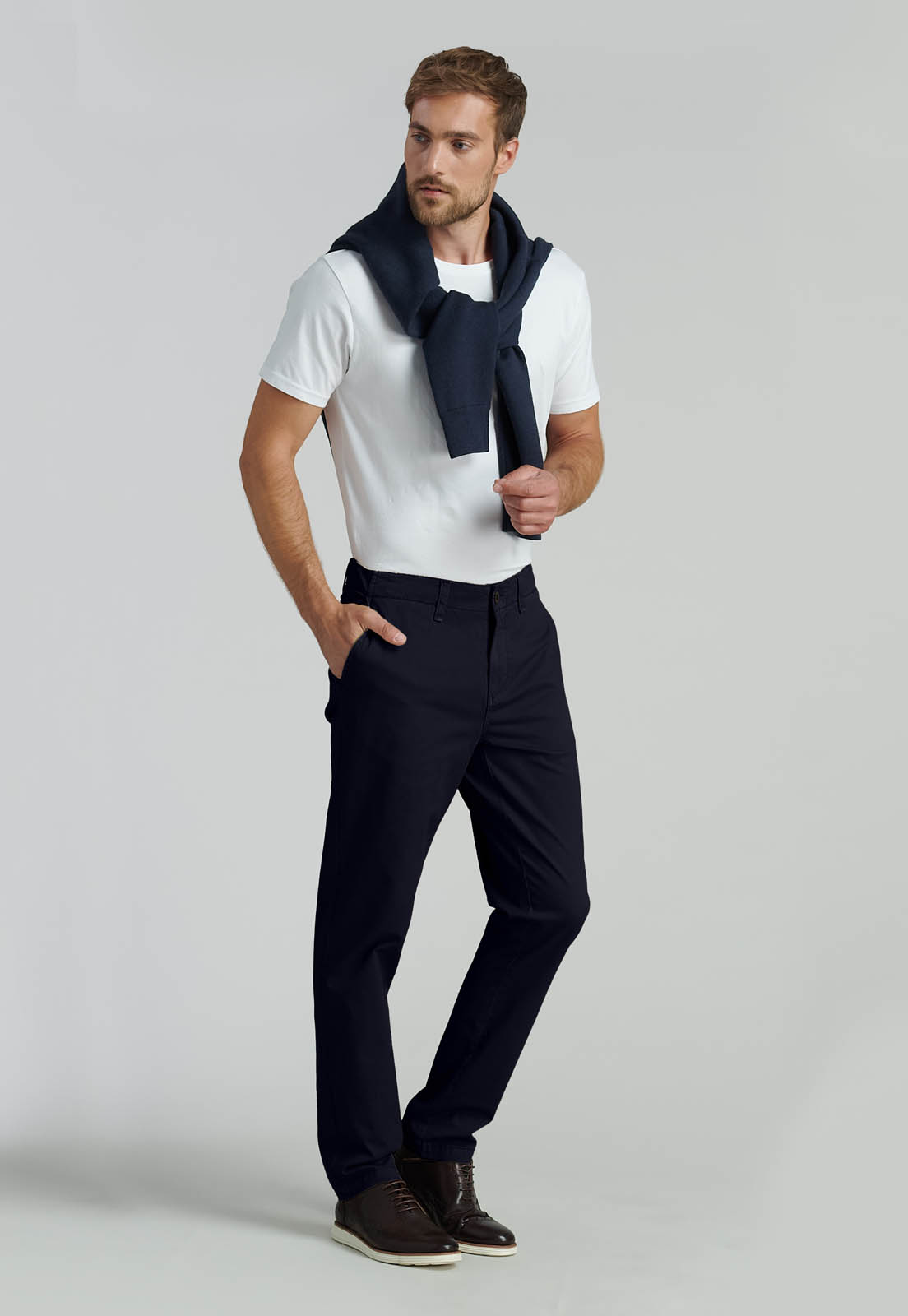 PANTALON LOWELL FR NAVY - 5