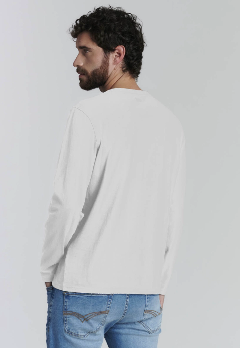POLERA BASICA OREGON FR WHITE - 4