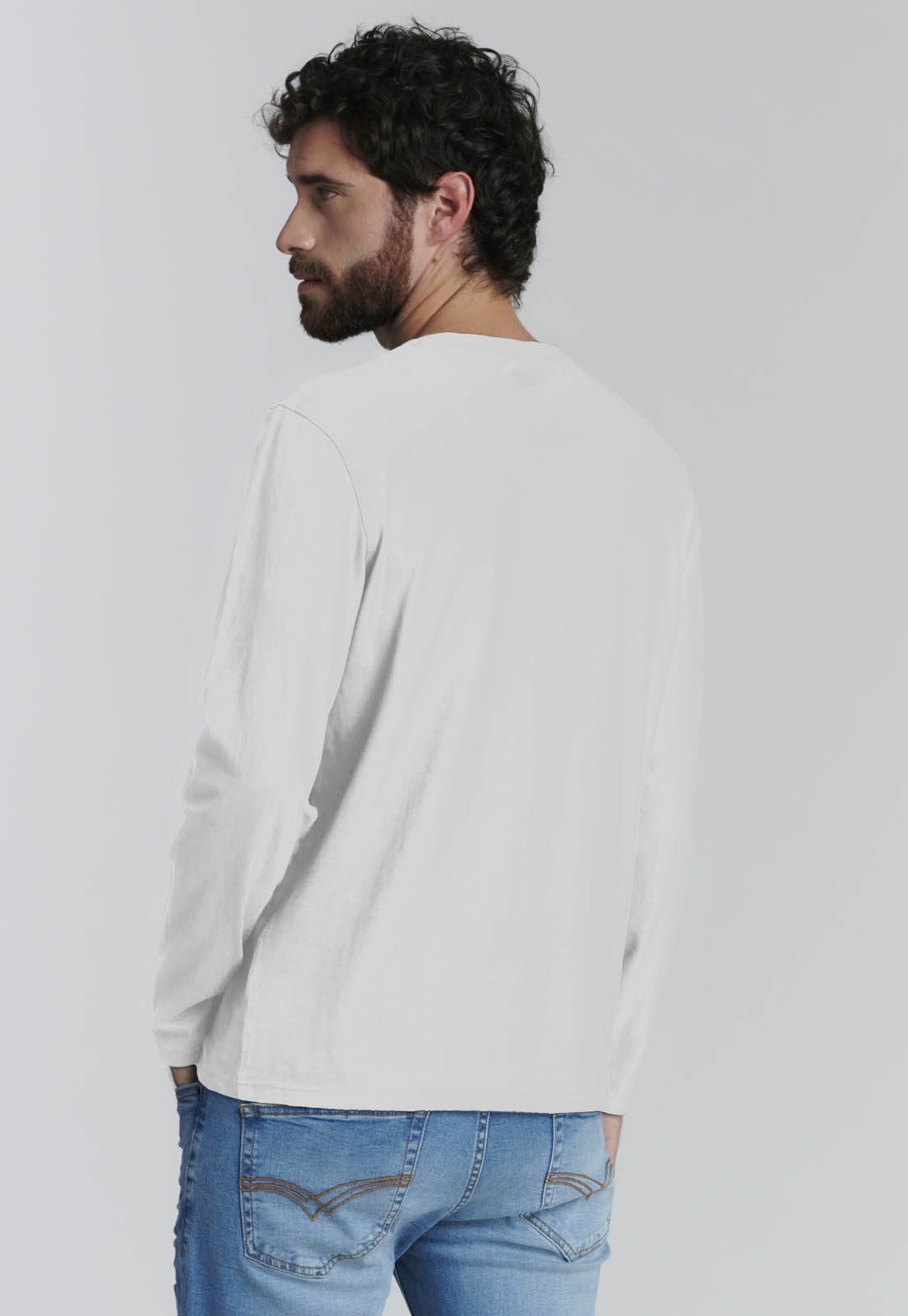 POLERA BASICA OREGON FR WHITE - 4