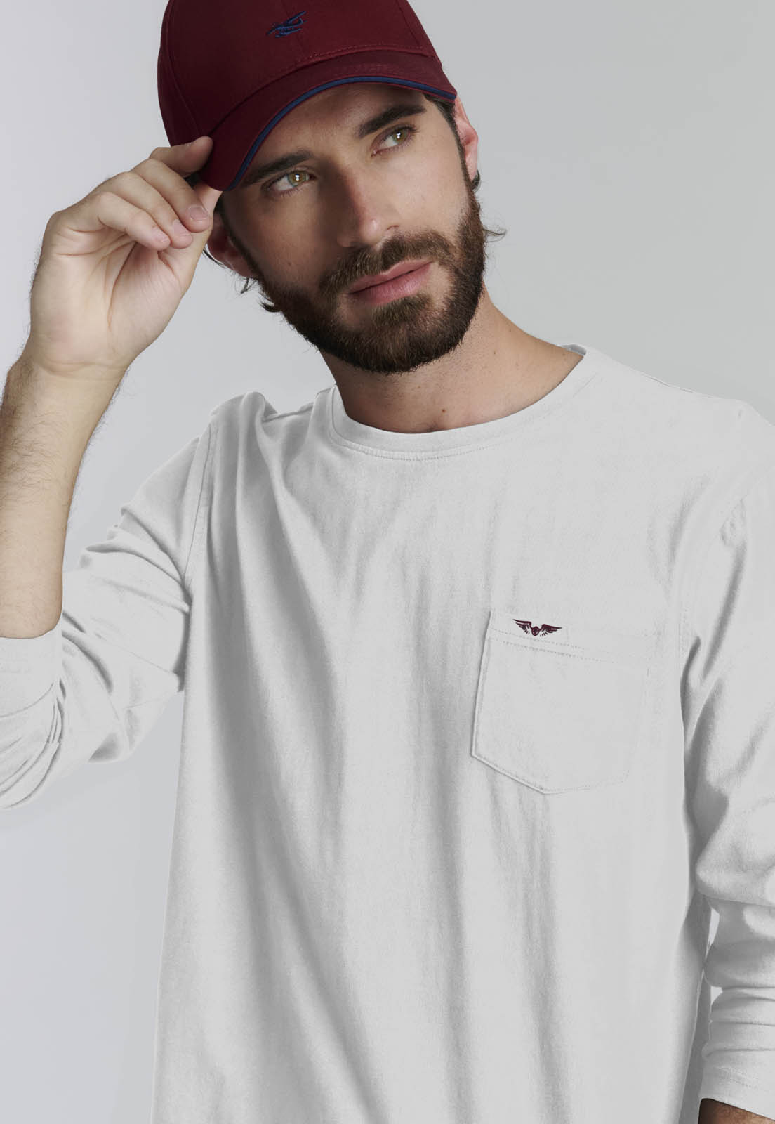 POLERA BASICA OREGON FR WHITE - 5