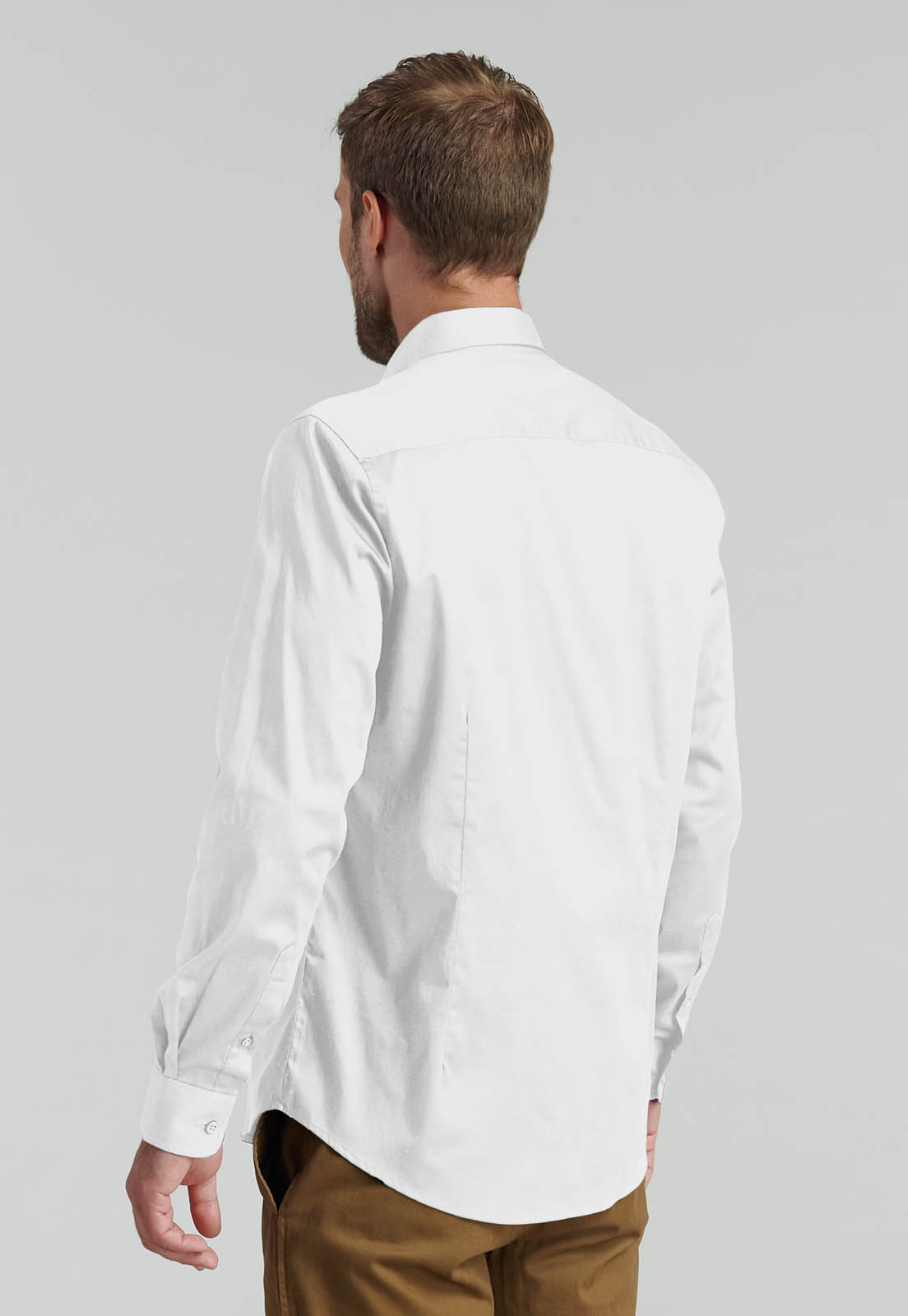 CAMISA DUBLIN SMART CASUAL WHITE - 4