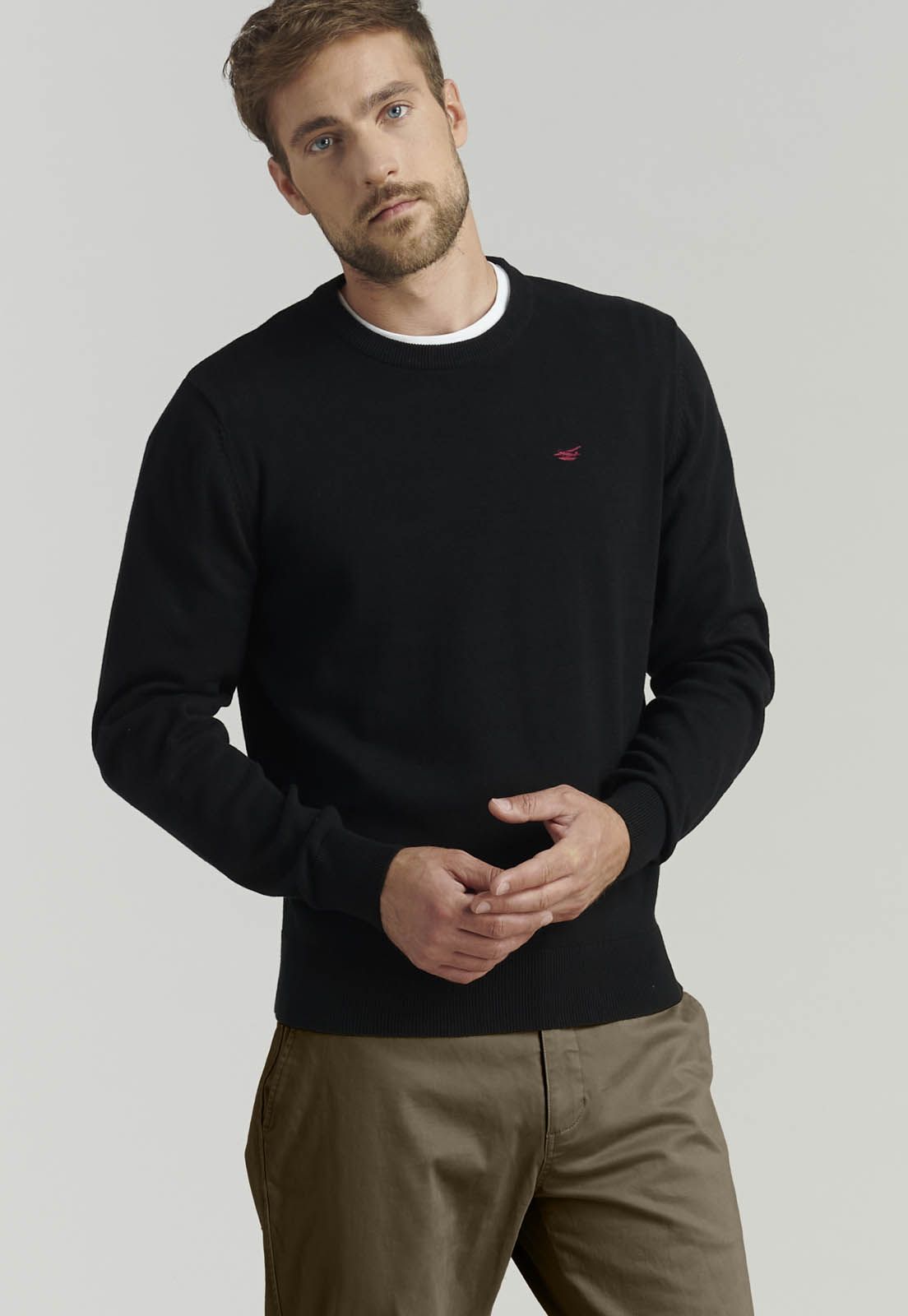 PANTALON TWILL WITHOUT PLEATS L/33 BUSINESS BROWN - 5