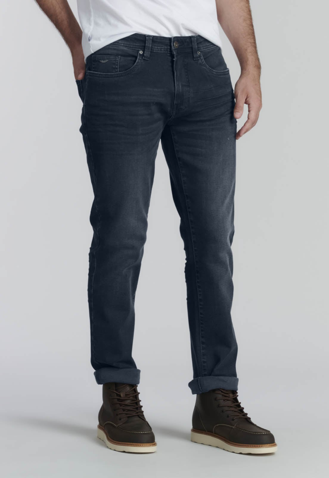 JEANS BASICO BRISTOL FJS NAVY - 1