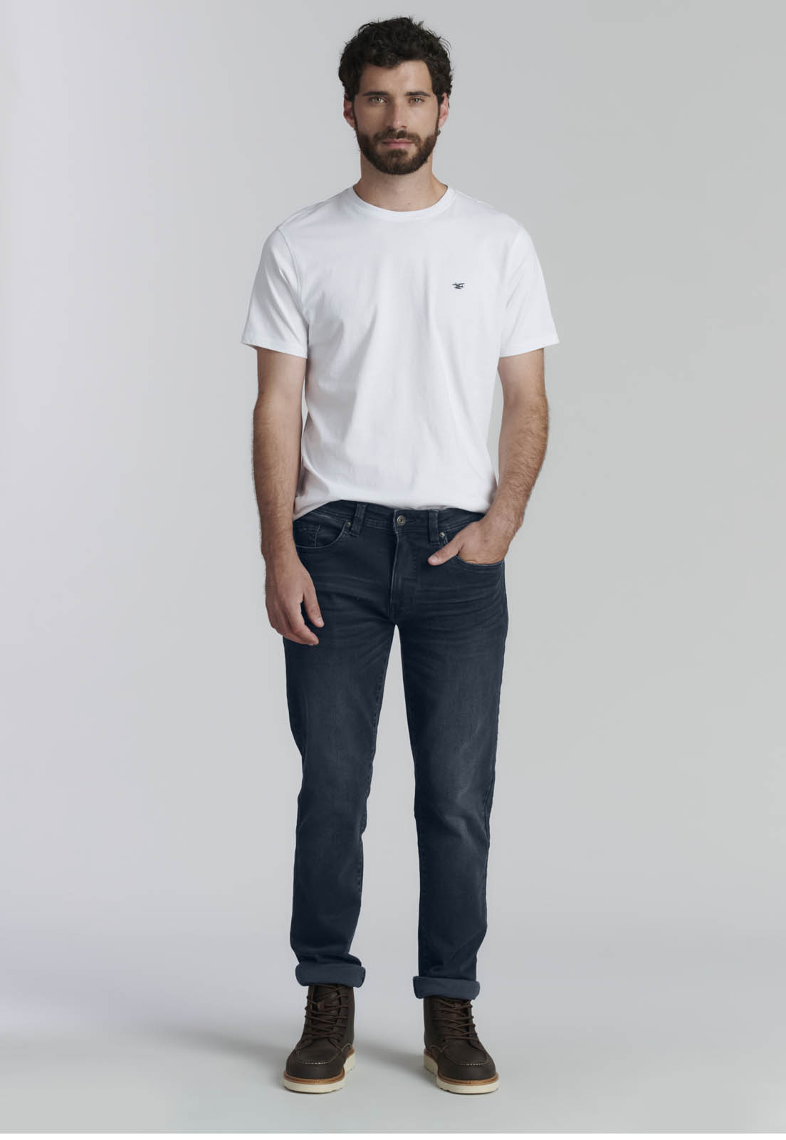 JEANS BASICO BRISTOL FJS NAVY - 2