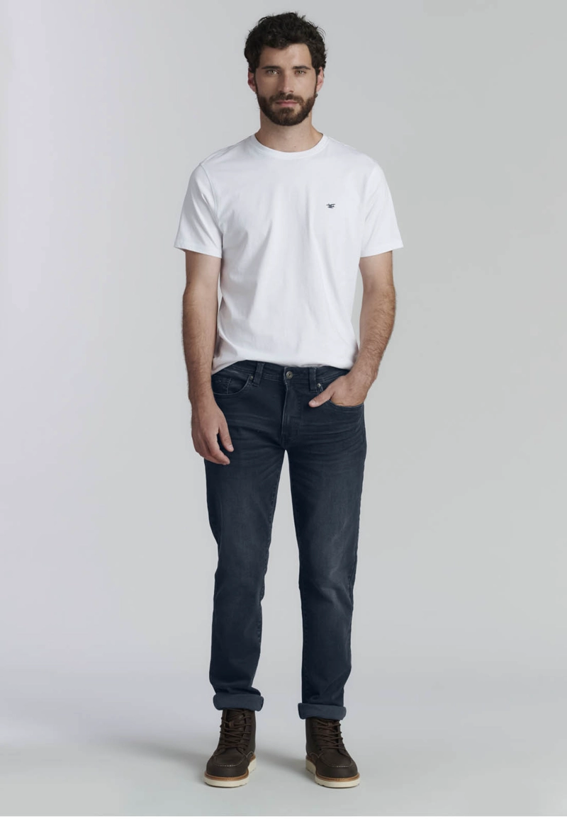 JEANS BASICO BRISTOL FJS NAVY - 2