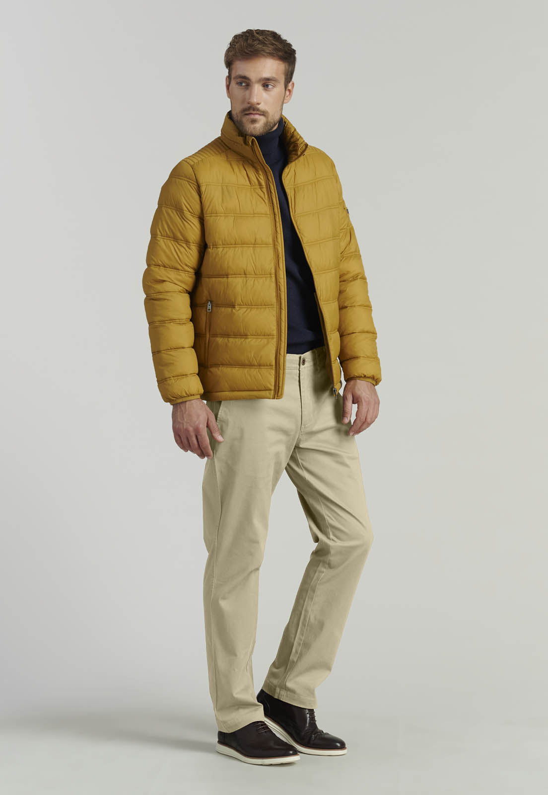PANTALON TWILL WITHOUT PLEATS L/31 BUSINESS KHAKI - 5