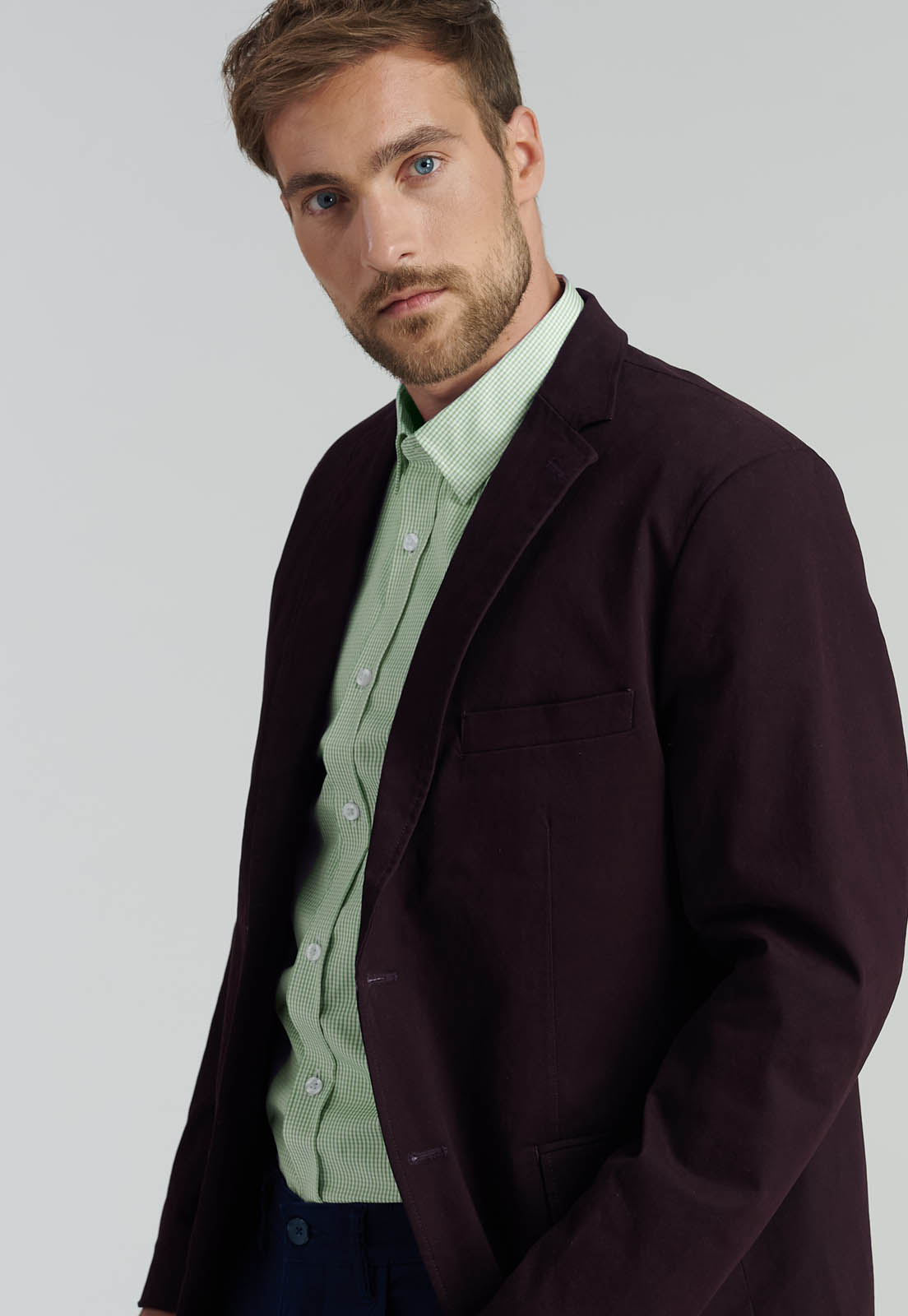 CAMISA BALTIMORE SMART CASUAL GREEN - 5