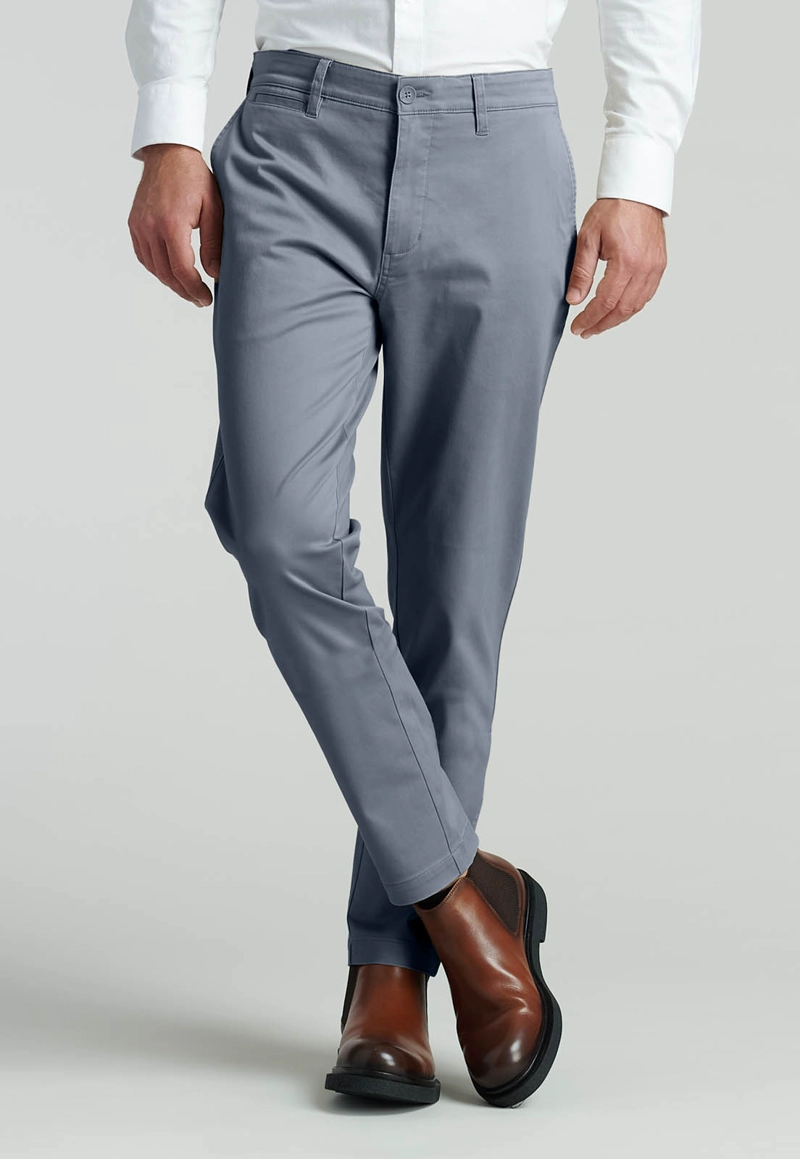 PANTALON TWILL SLIM /31 BUSINESS METAL - 1