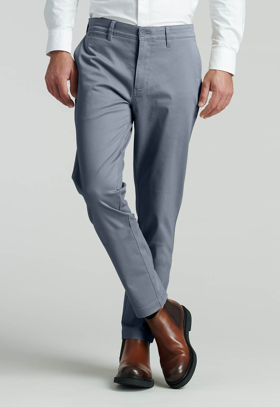 PANTALON TWILL SLIM /31 BUSINESS METAL - 1