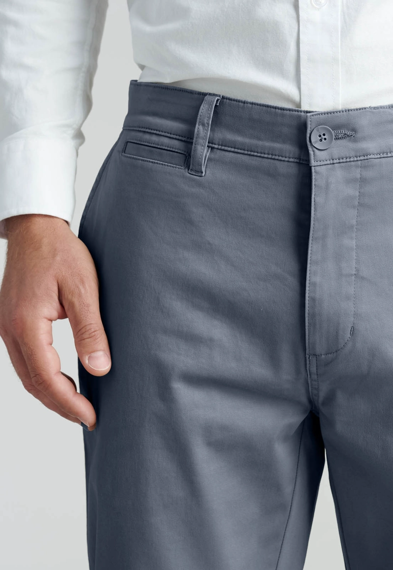 PANTALON TWILL SLIM /31 BUSINESS METAL - 3