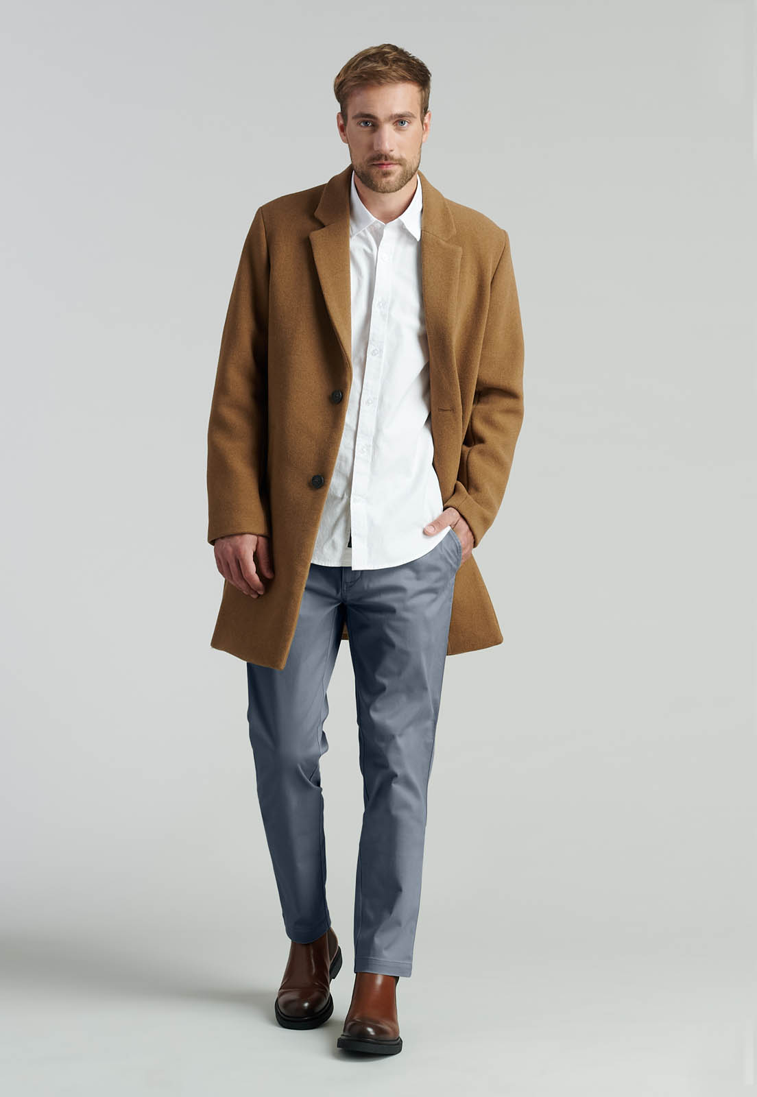PANTALON TWILL SLIM /31 BUSINESS METAL - 5