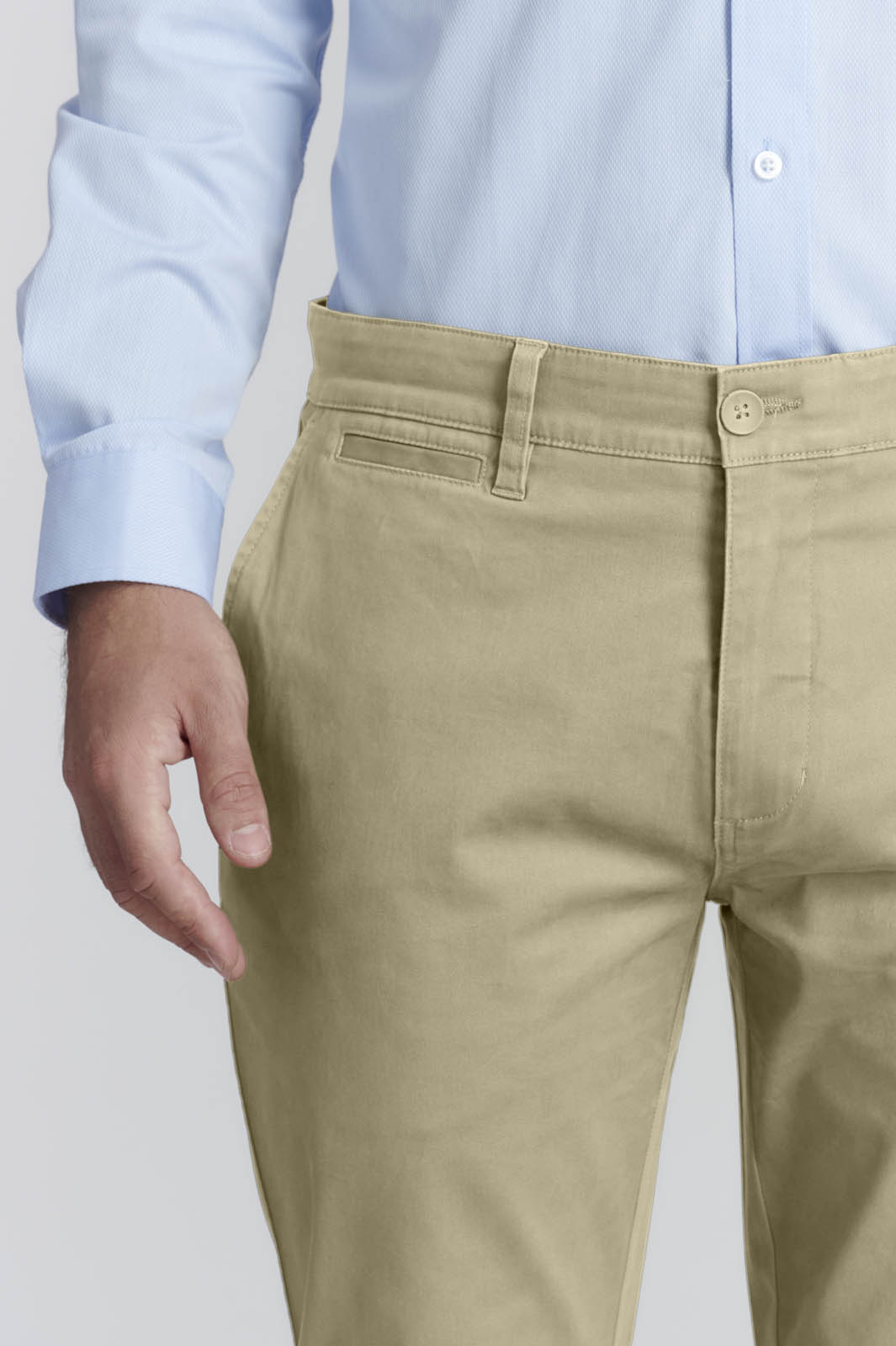 PANTALON TWILL SLIM /33 BUSINESS KHAKI - 3