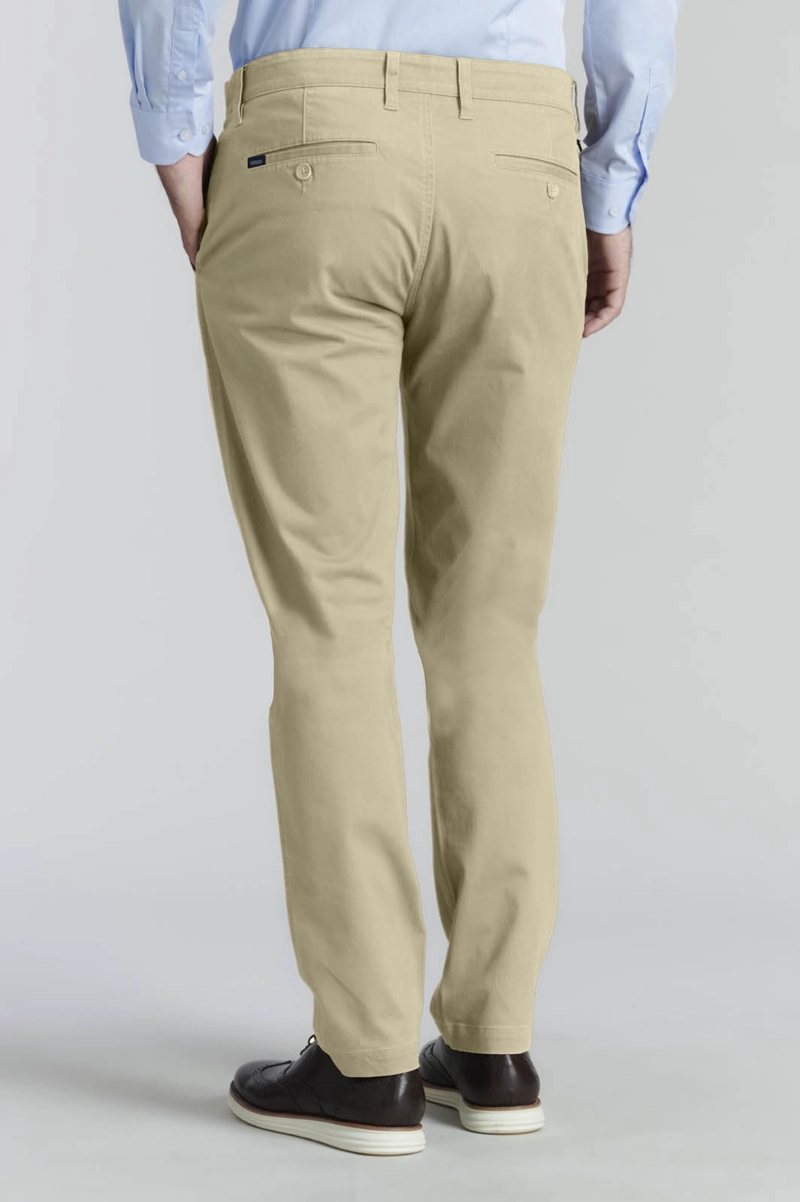 PANTALON TWILL SLIM /33 BUSINESS KHAKI - 4