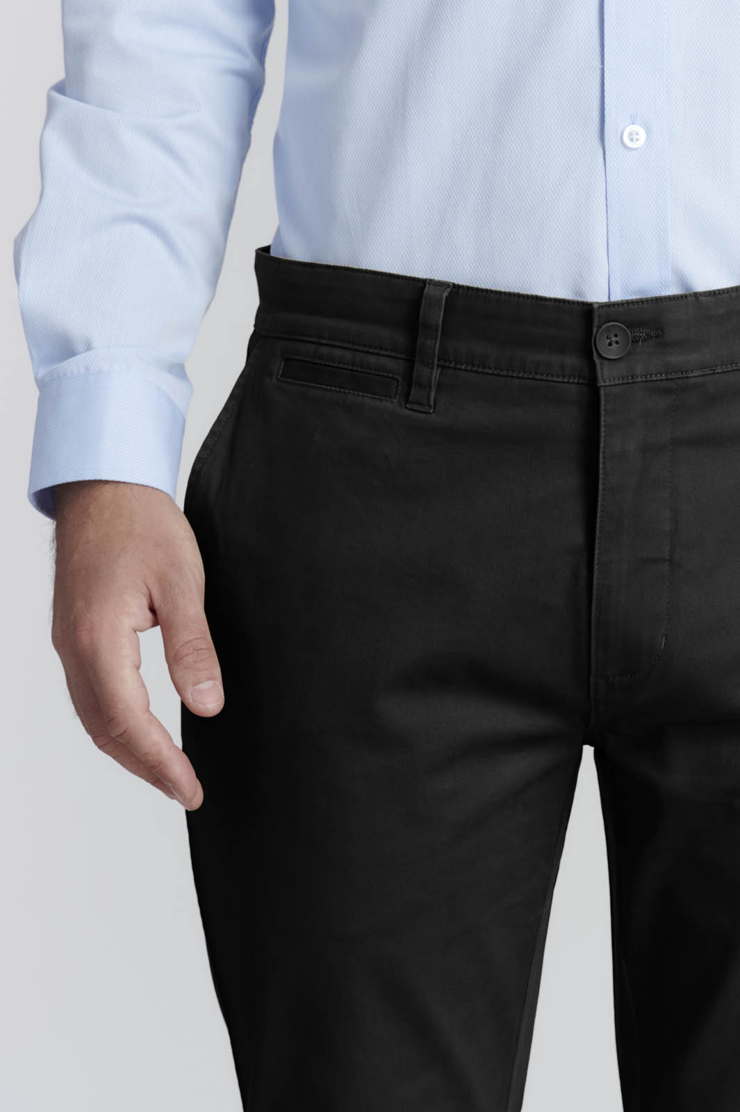 PANTALON TWILL SLIM /33 BUSINESS BLACK - 3