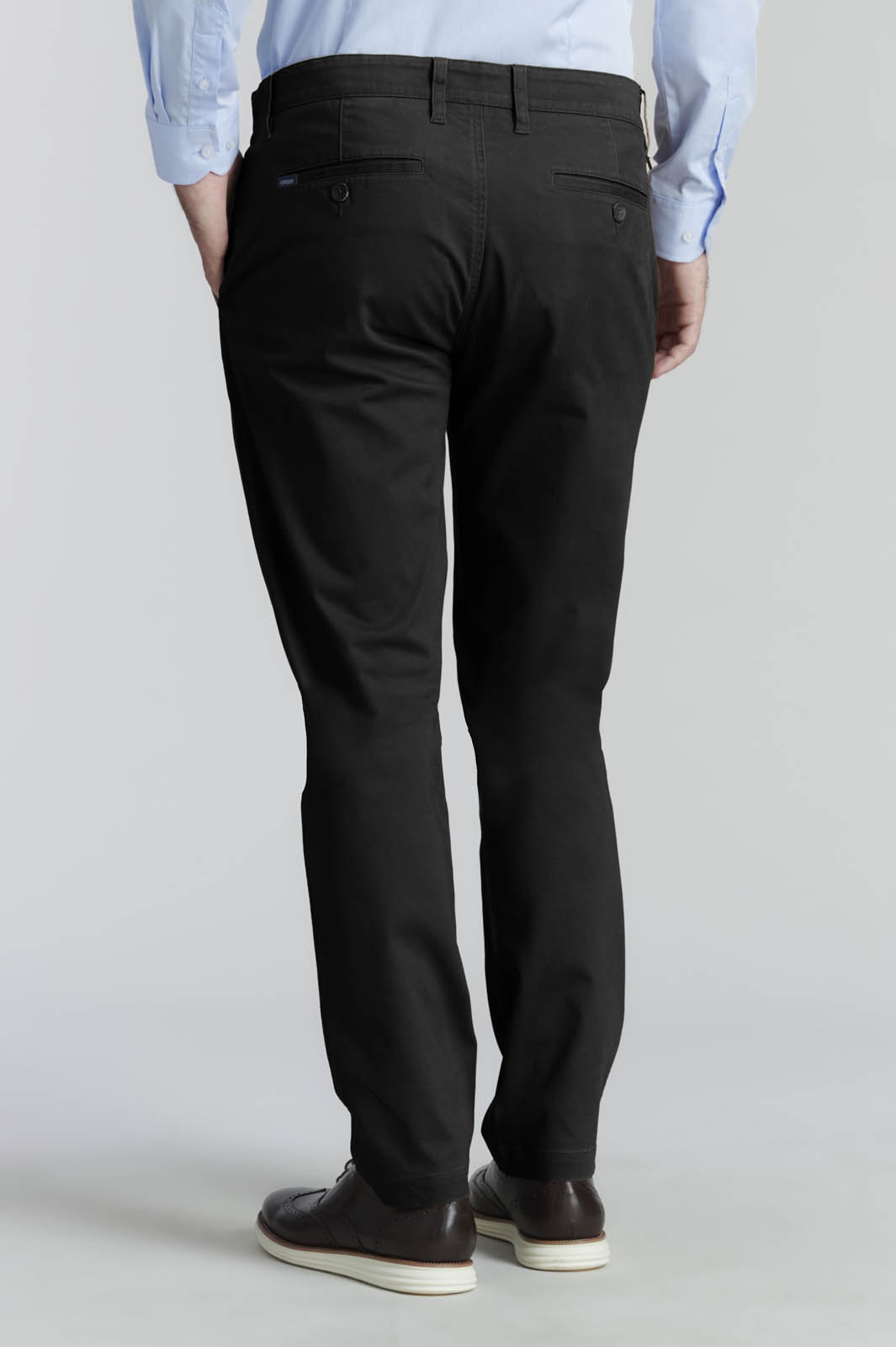 PANTALON TWILL SLIM /33 BUSINESS BLACK - 4