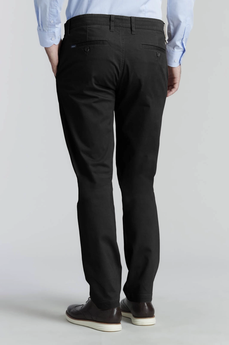 PANTALON TWILL SLIM /33 BUSINESS BLACK - 4