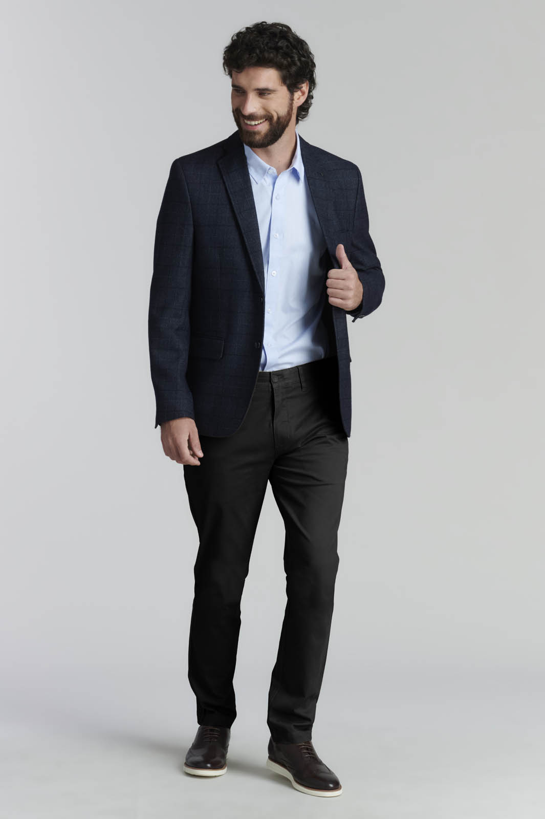 PANTALON TWILL SLIM /33 BUSINESS BLACK - 5