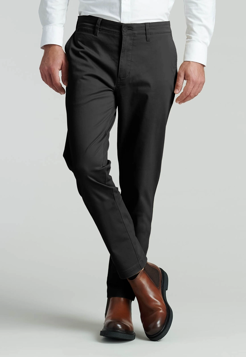PANTALON TWILL SLIM /31 BUSINESS BLACK - 1