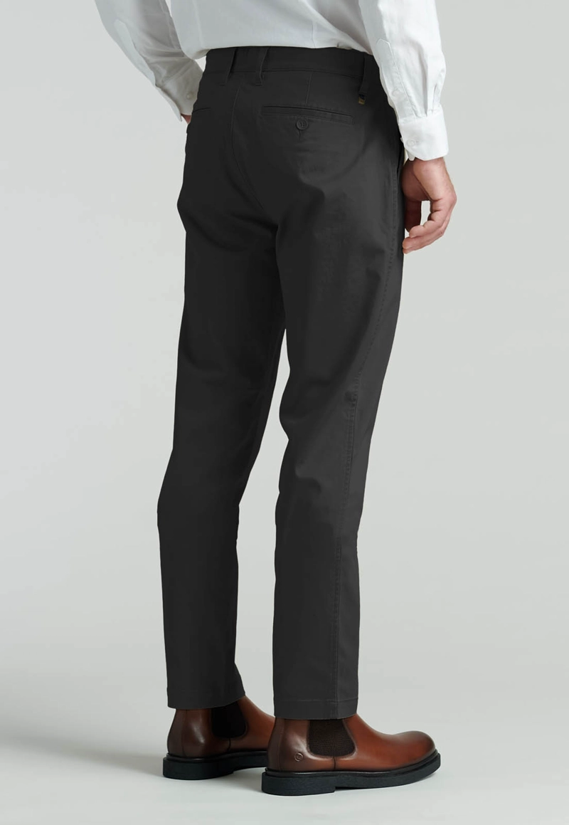 PANTALON TWILL SLIM /31 BUSINESS BLACK - 4