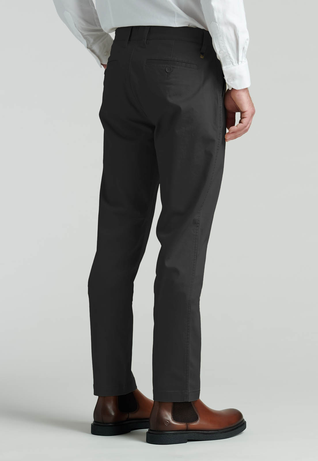 PANTALON TWILL SLIM /31 BUSINESS BLACK - 4