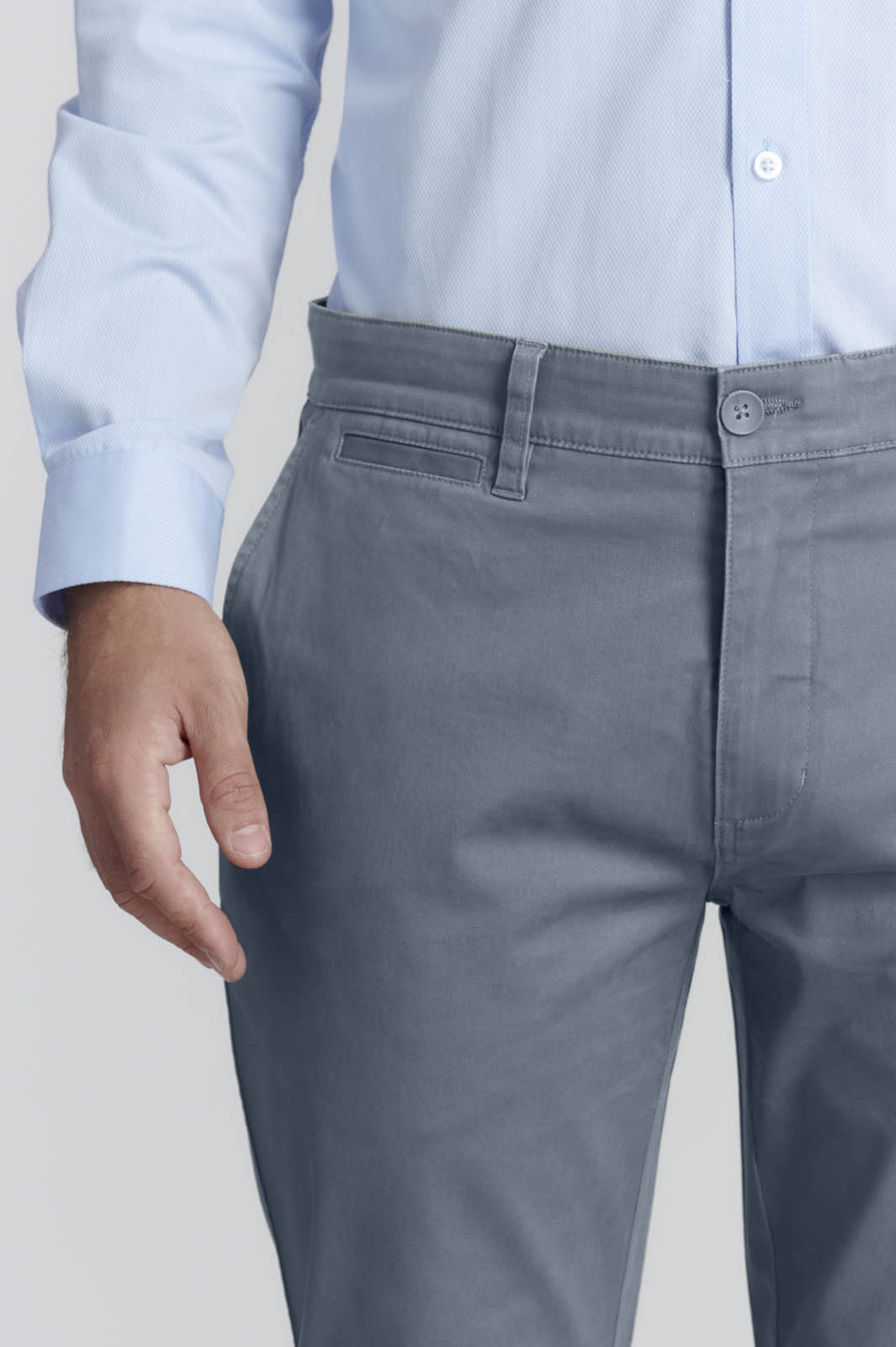 PANTALON TWILL SLIM /33 BUSINESS METAL - 3