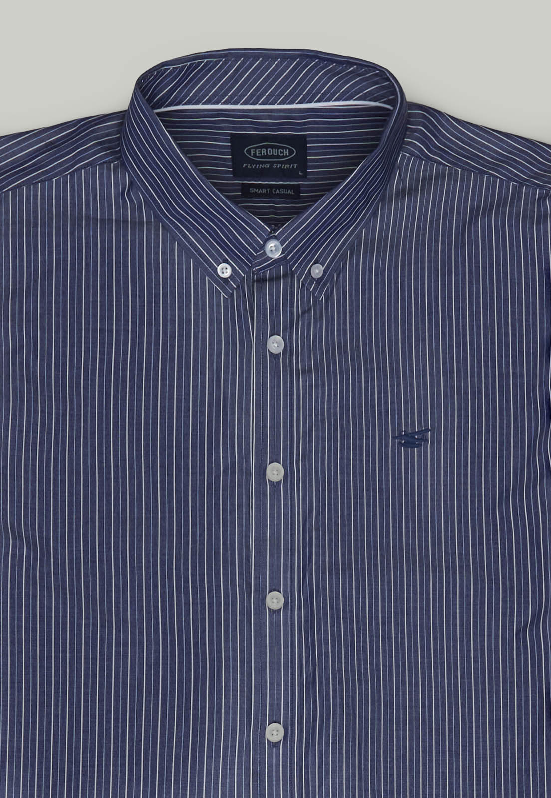 CAMISA ASPEN SMART CASUAL NAVY - 3