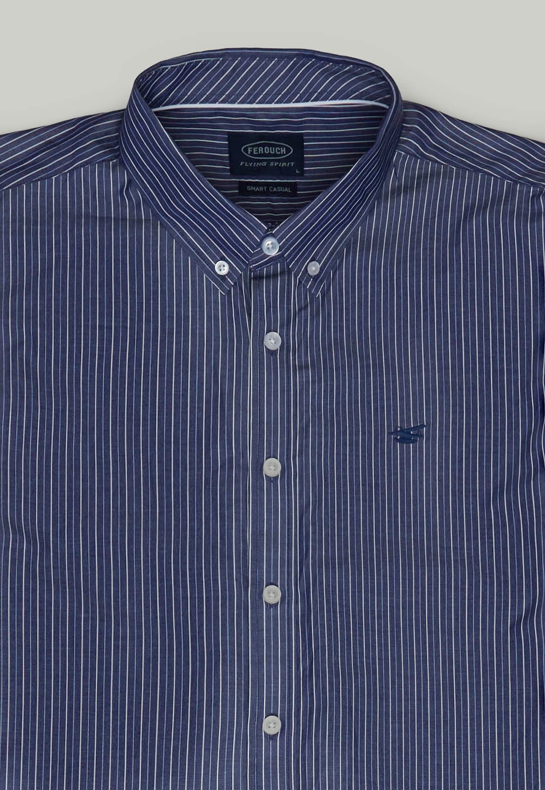 CAMISA ASPEN SMART CASUAL NAVY - 3