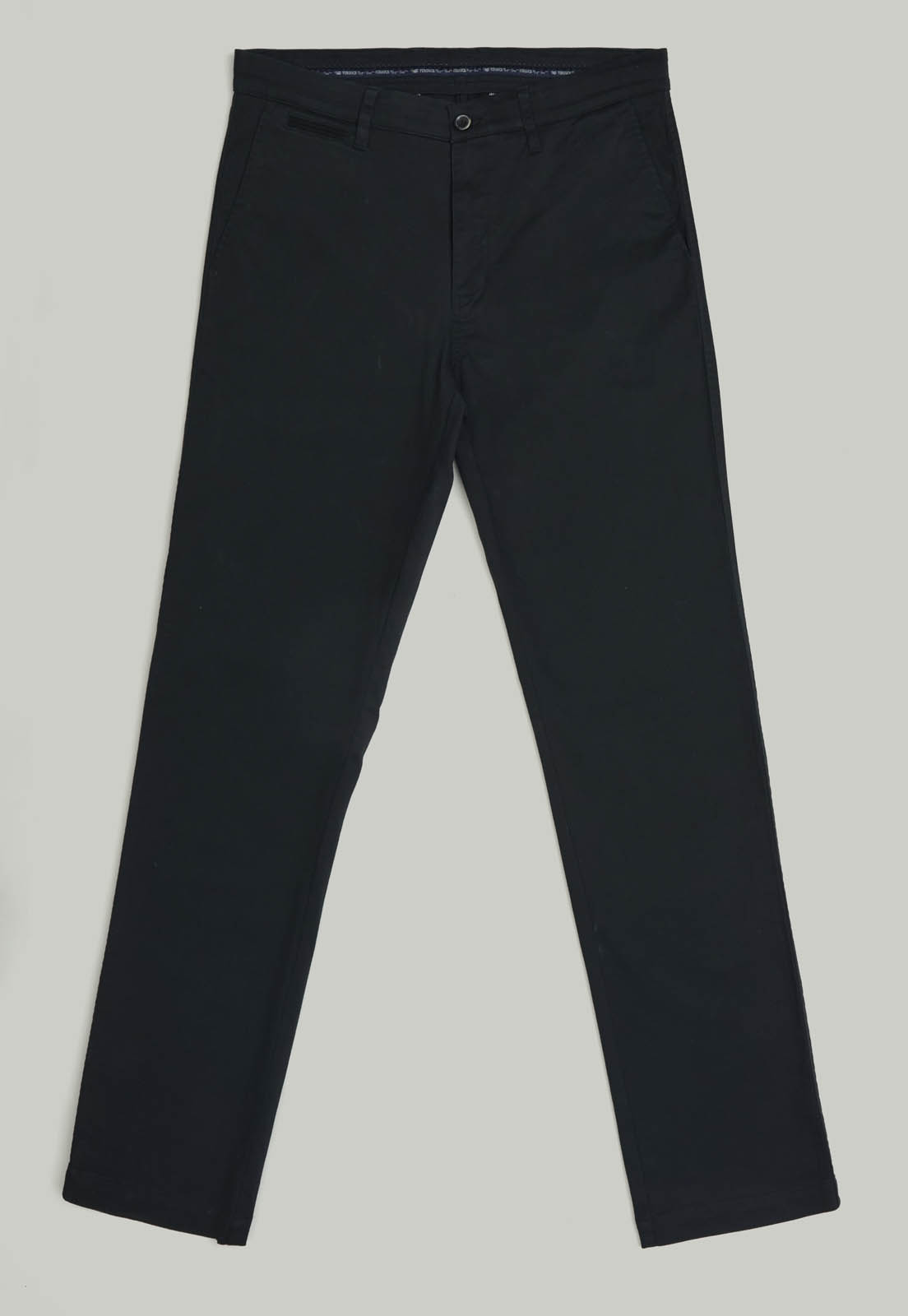 PANTALON TWILL WITHOUT PLEATS L/33 BUSINESS BLACK - 1