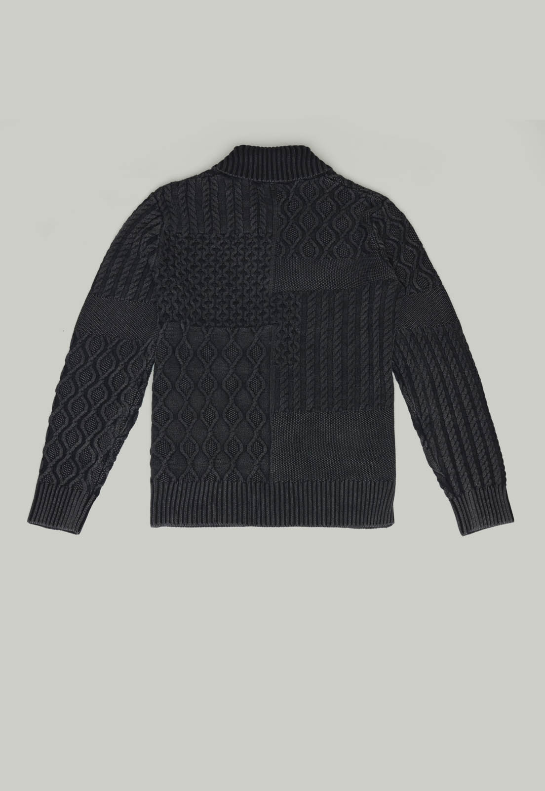 CARDIGAN NORFOLK FR GRAPHITE - 3