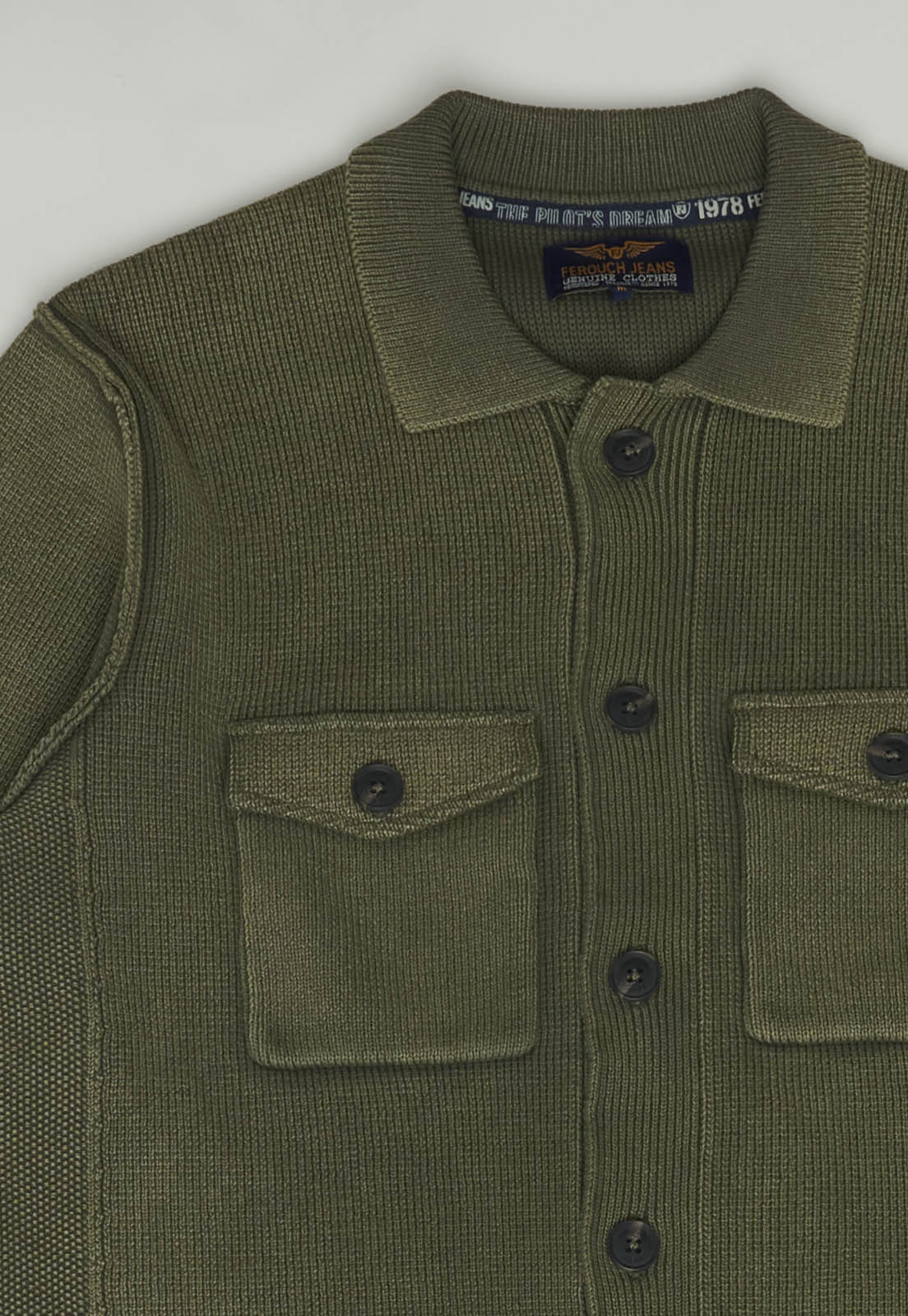 CARDIGAN WISCONSIN FJS MILITARY - 2