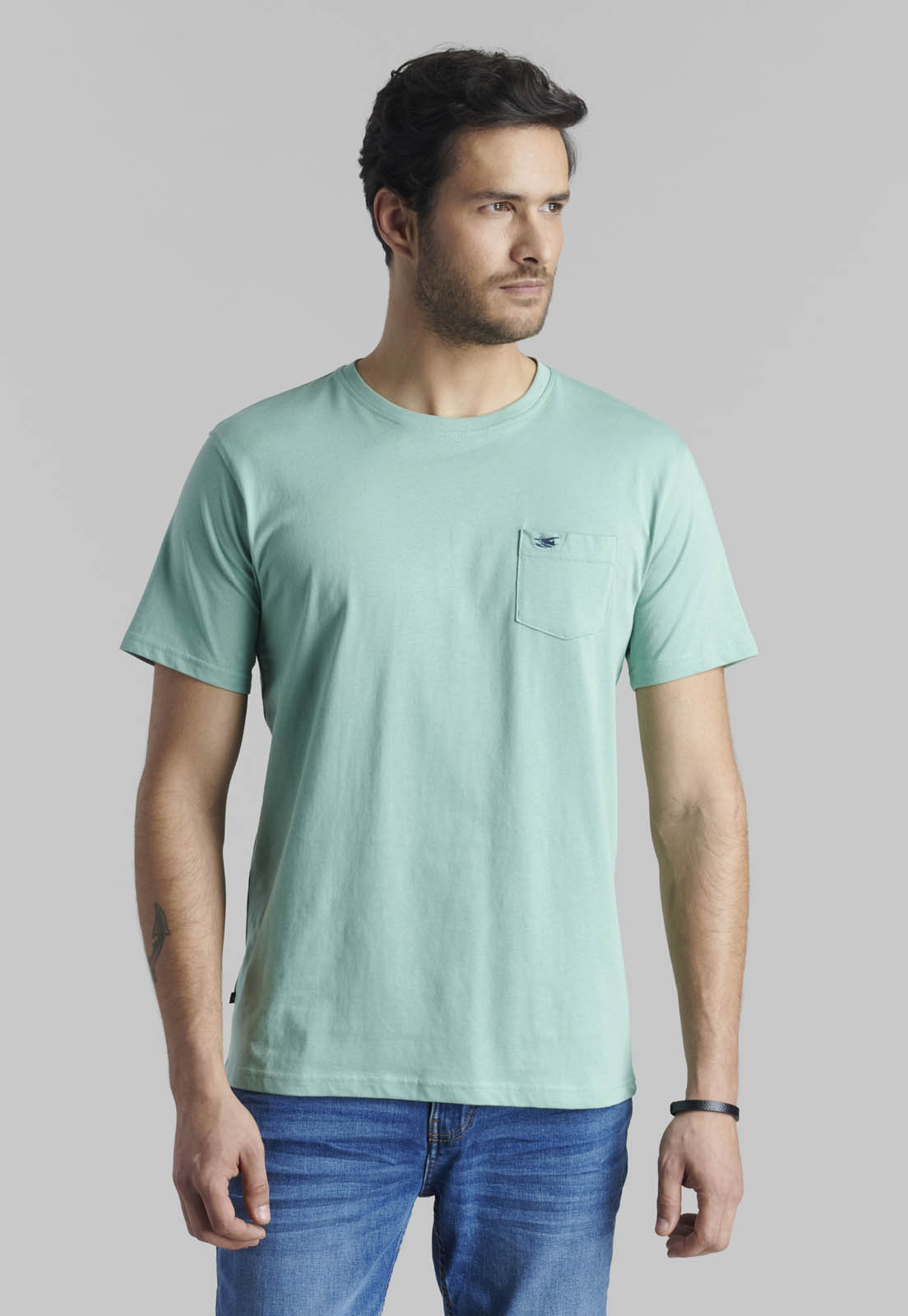 POLERA HOUSTON LT GREEN - 1