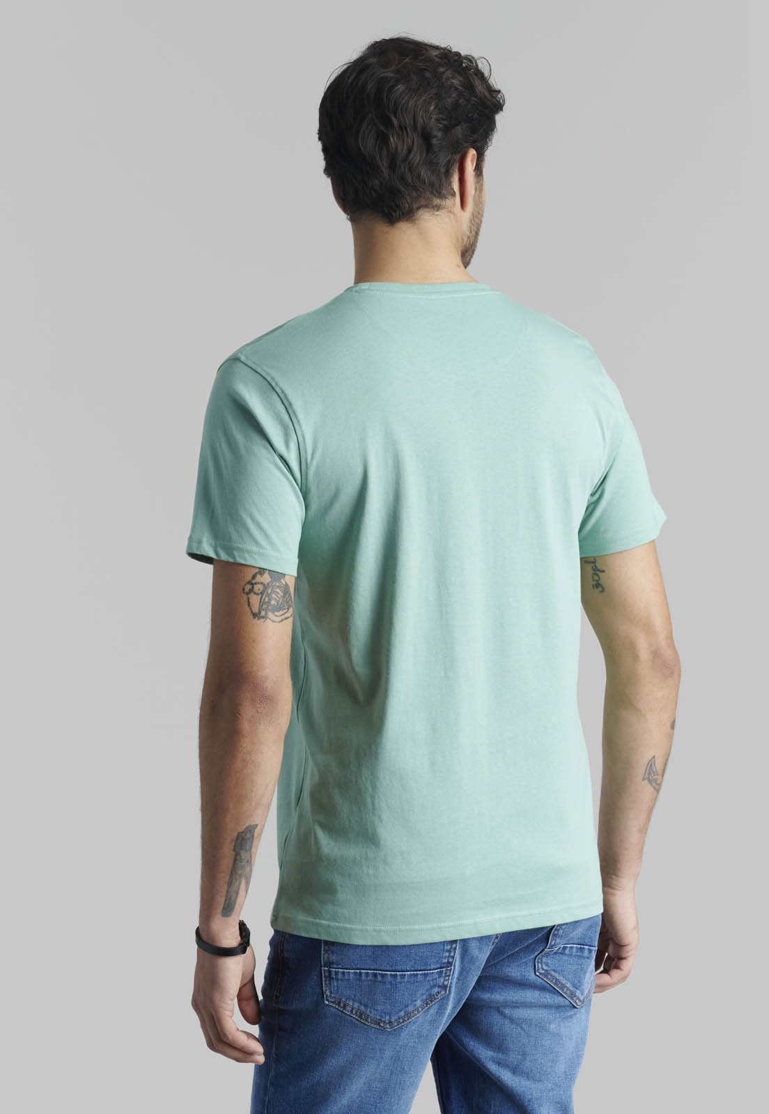 POLERA HOUSTON LT GREEN - 4