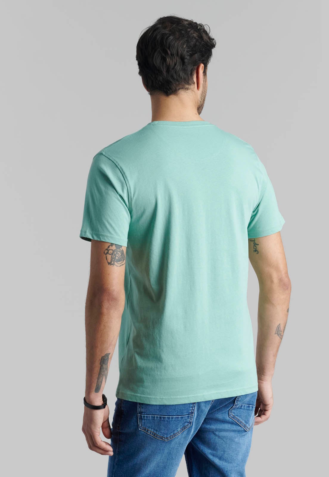 POLERA HOUSTON LT GREEN - 4