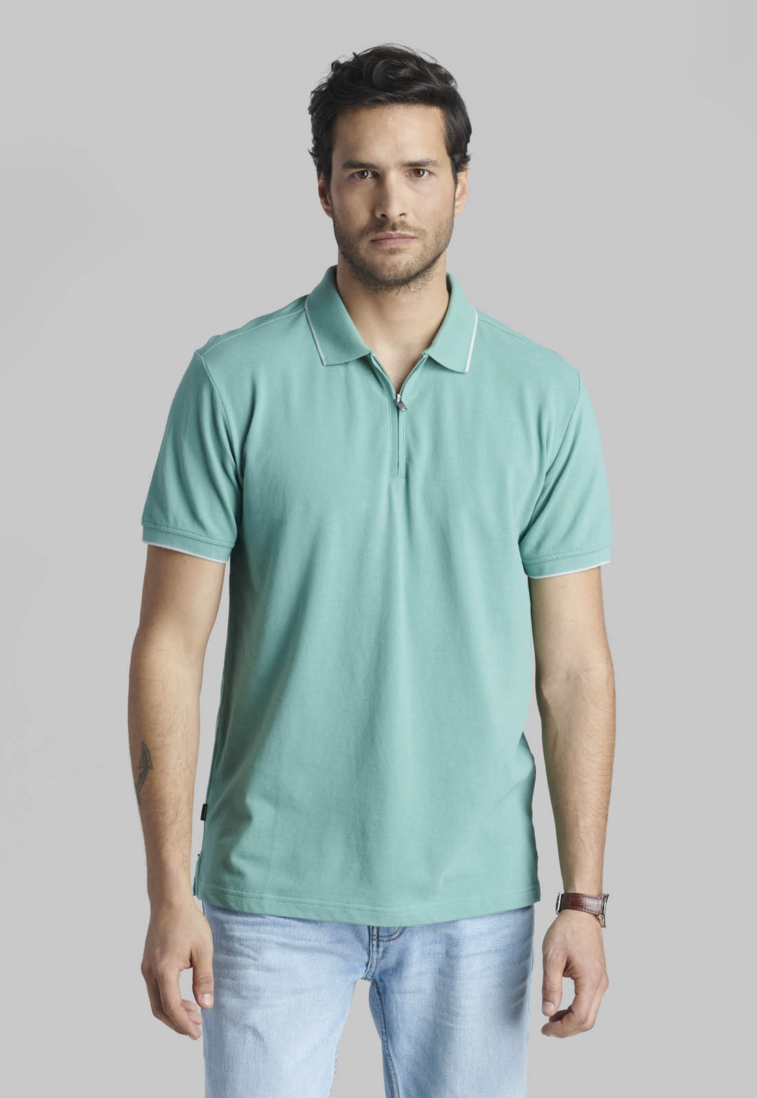 POLERA DALLAS LT GREEN - 1