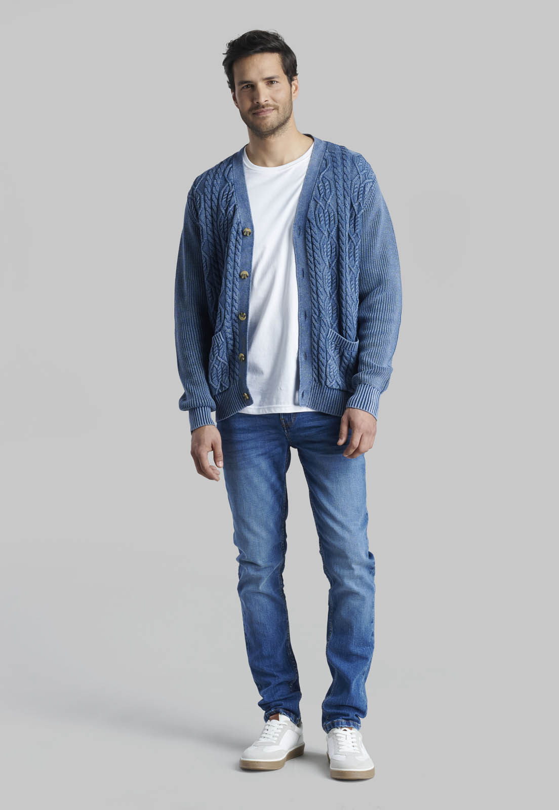 CARDIGAN ERIE INDIGO - 2