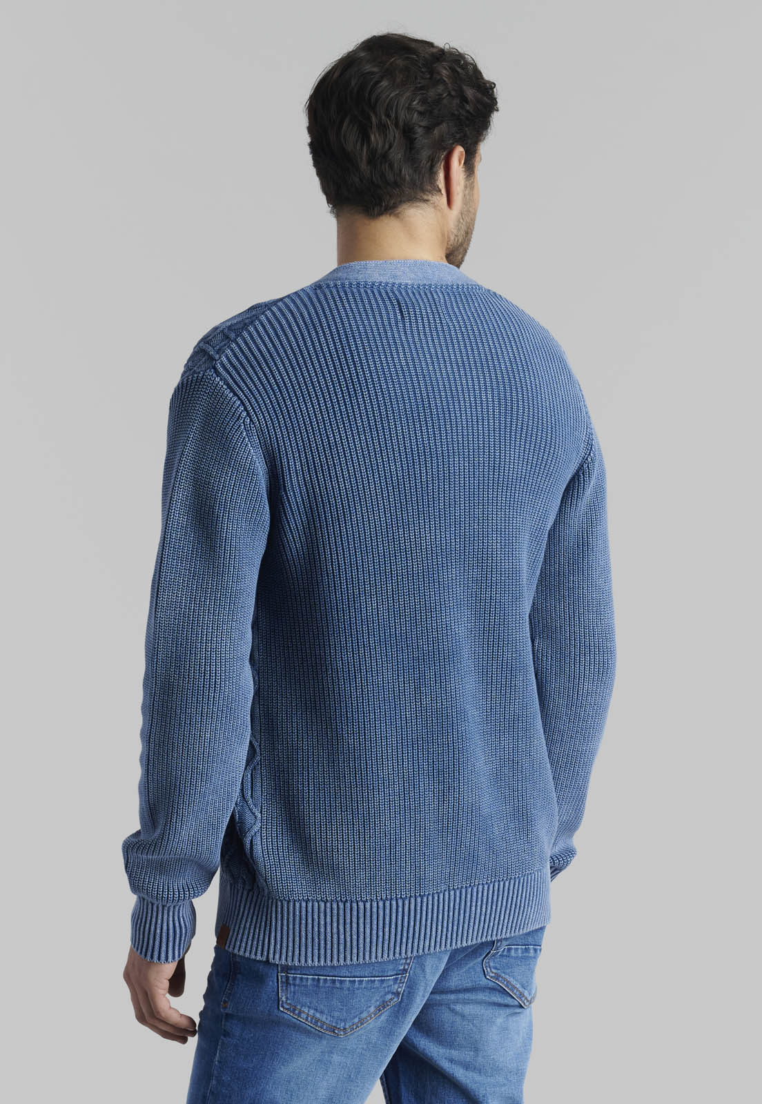 CARDIGAN ERIE INDIGO - 4