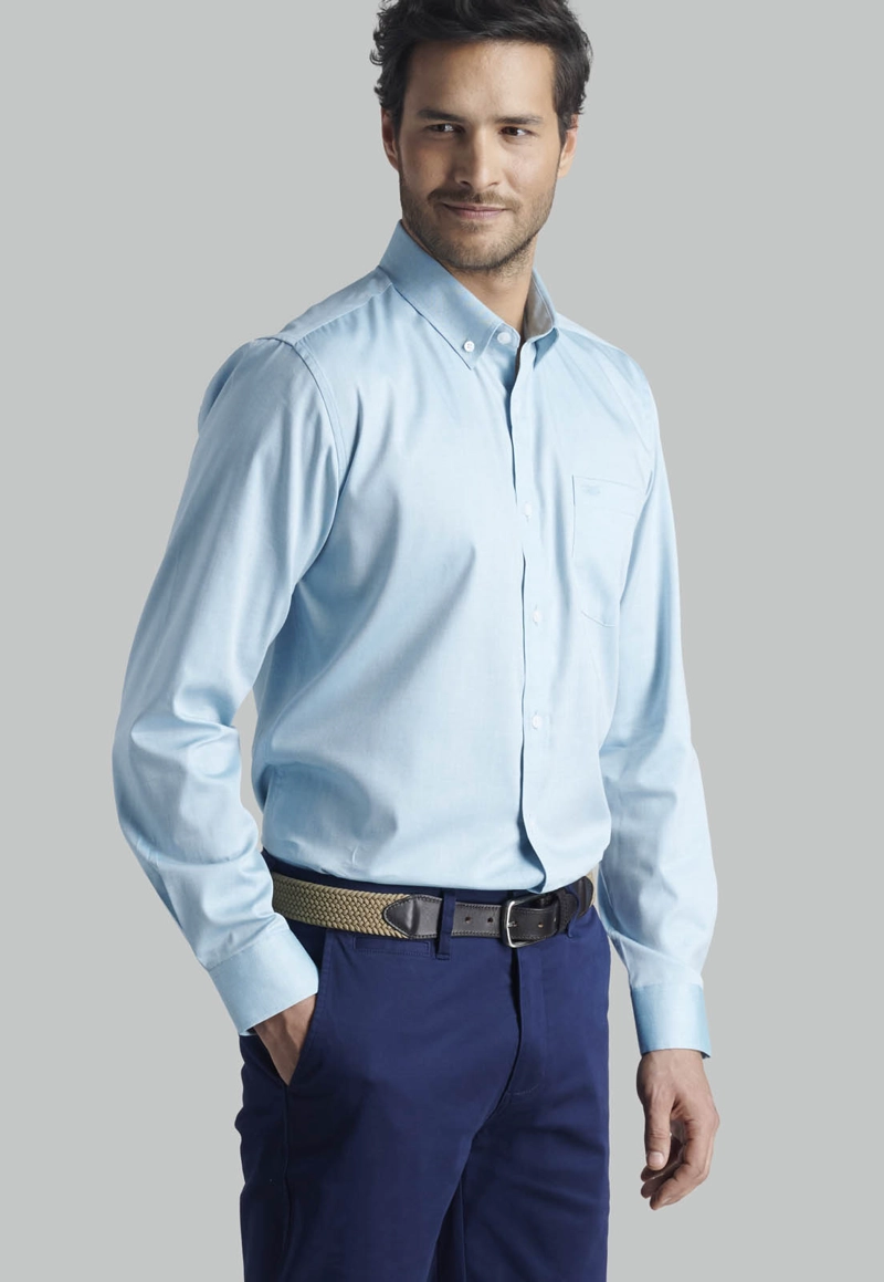 CAMISA OXFORD SMART CASUAL RIVER - 5