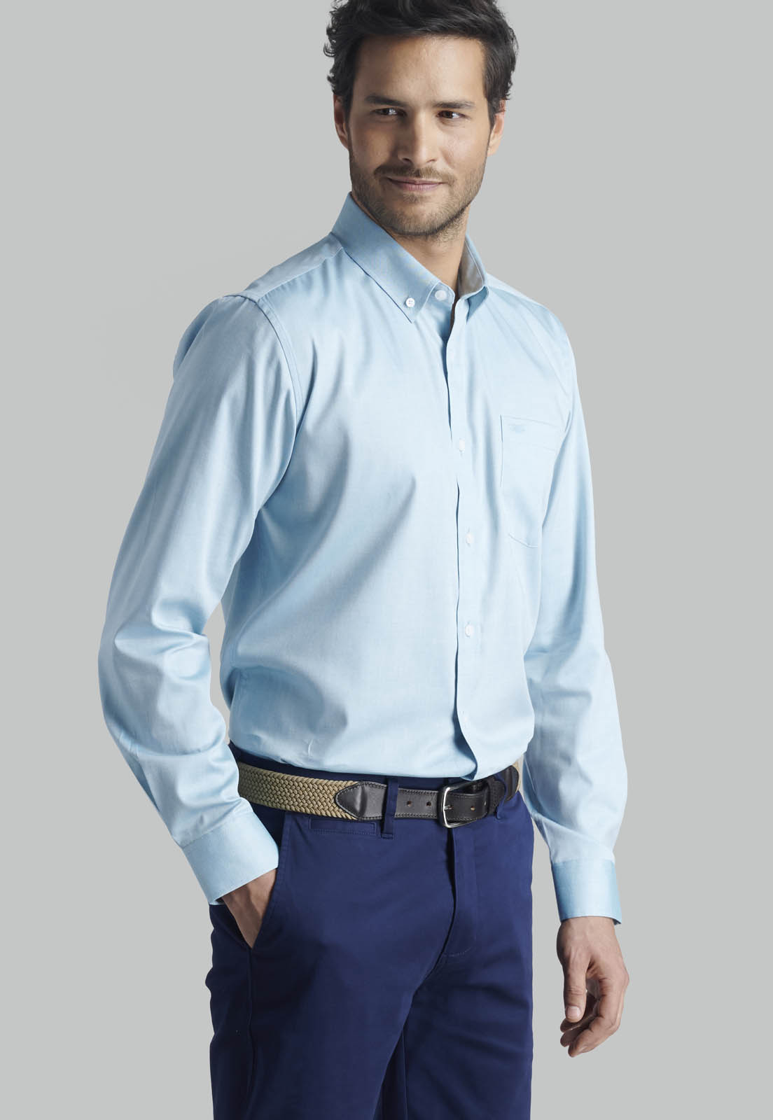 CAMISA OXFORD SMART CASUAL RIVER - 5