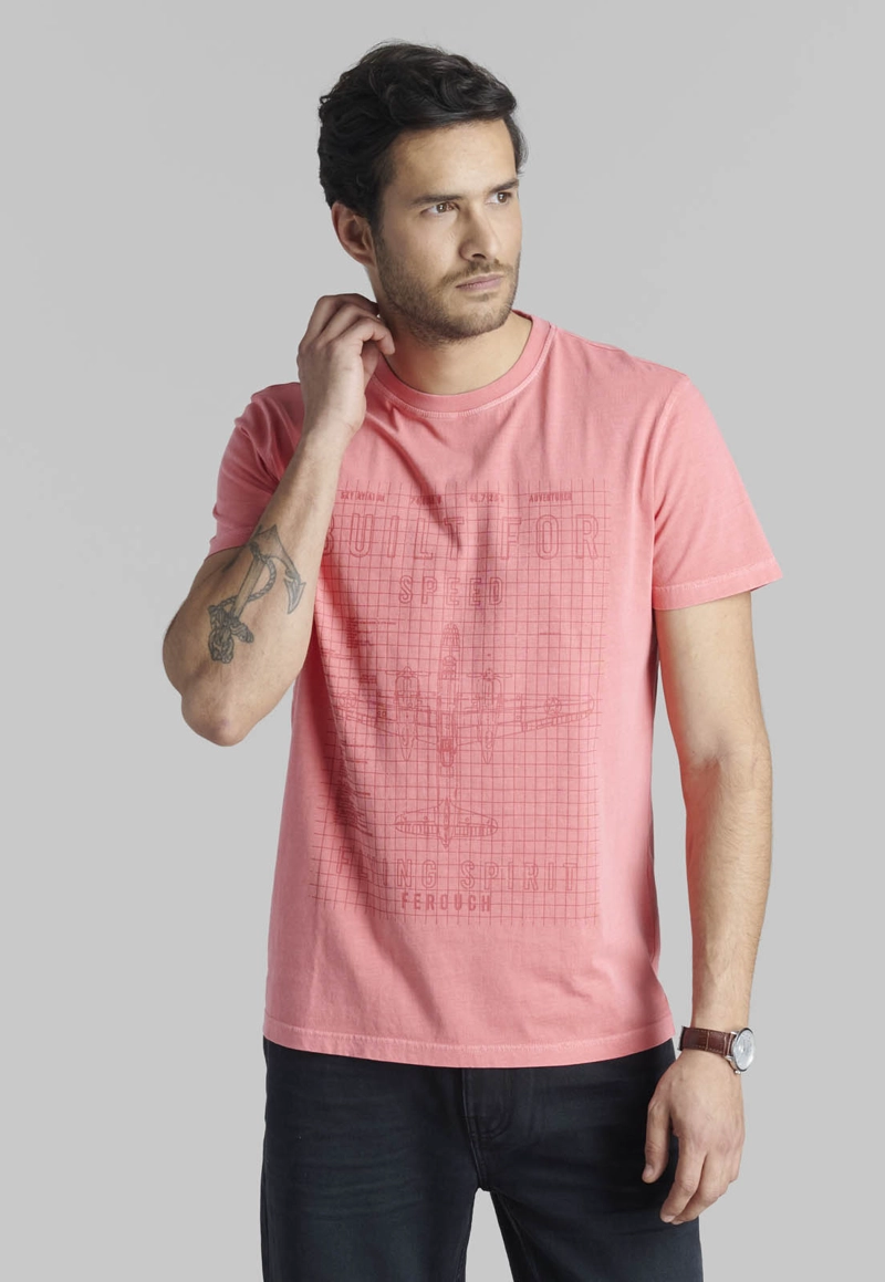 POLERA ARIZONA LT CORAL - 1