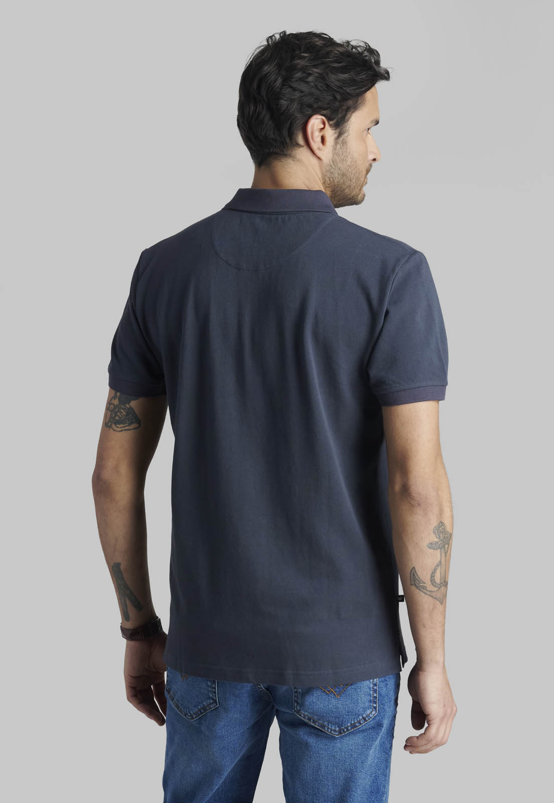 POLERA PIQUE BASICA METAL - 4