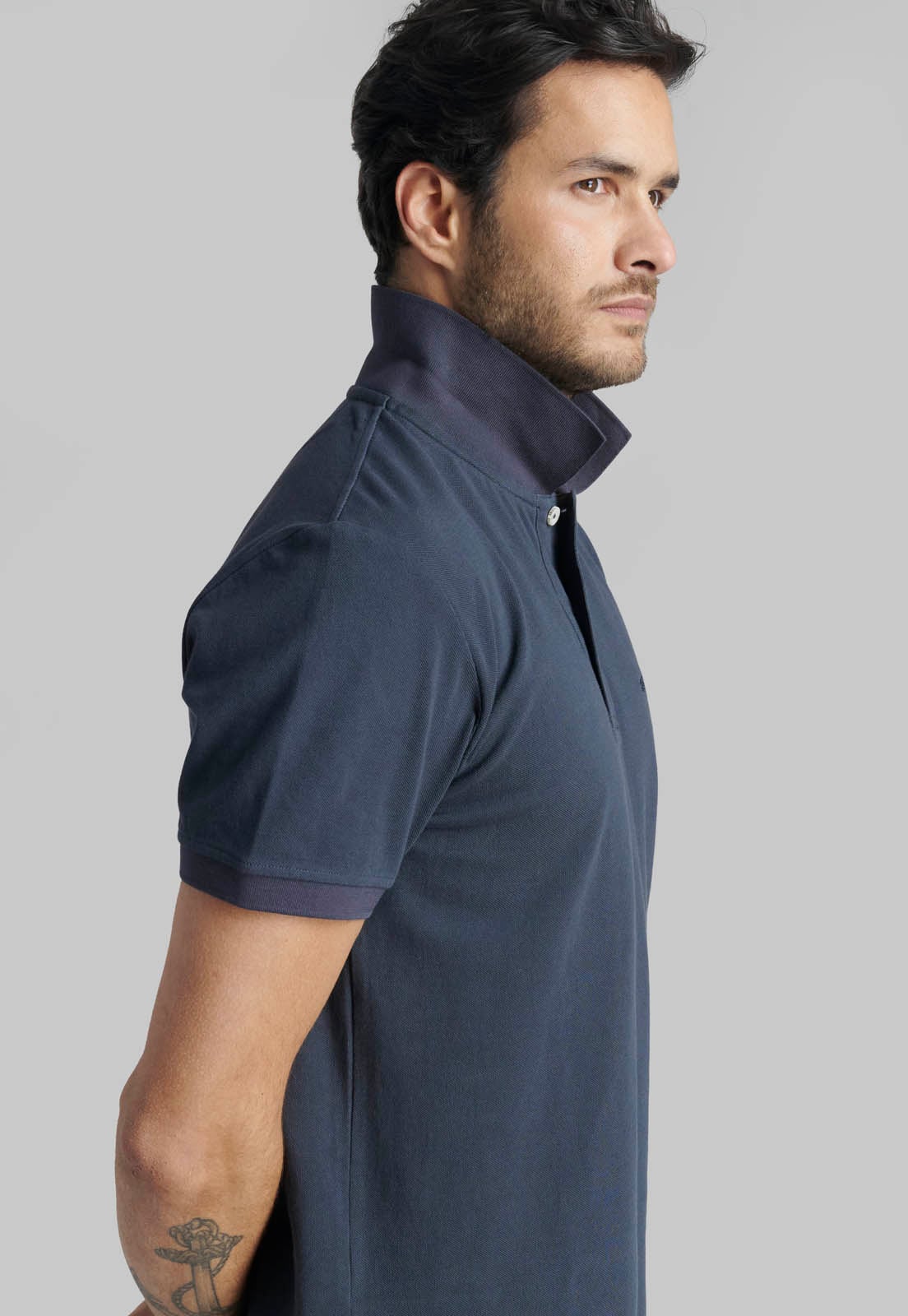 POLERA PIQUE BASICA METAL - 5