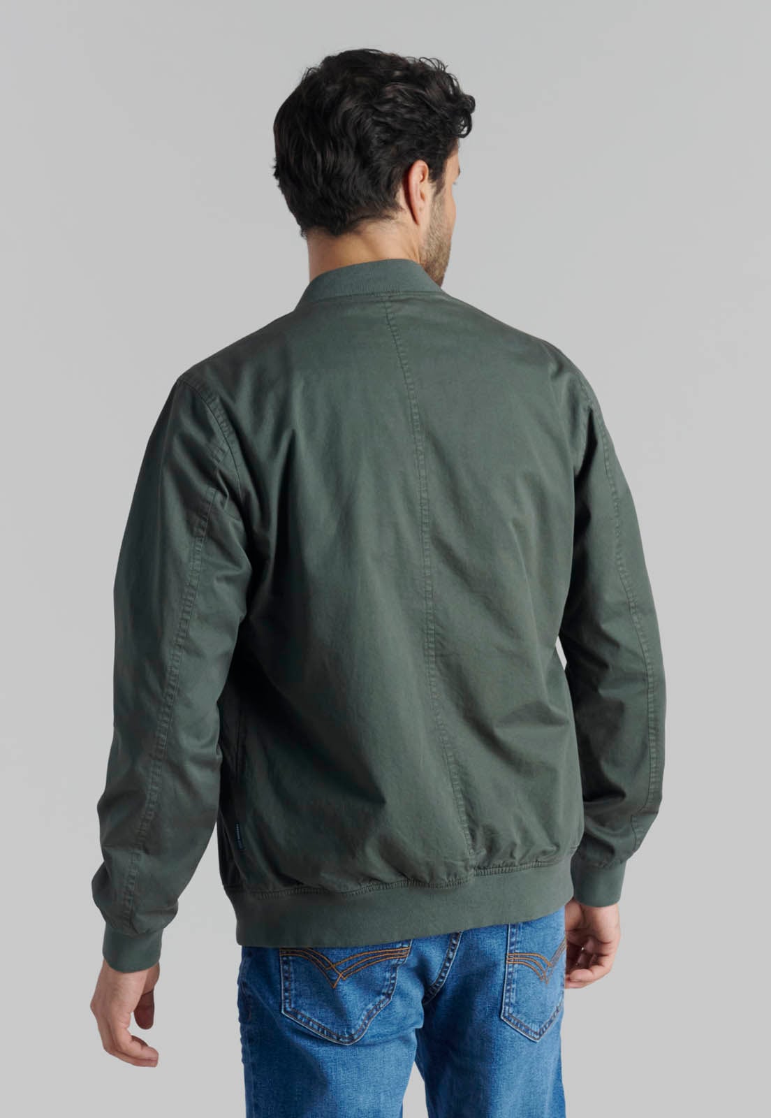 CHAQUETA BOMBER SPORT GREY - 4