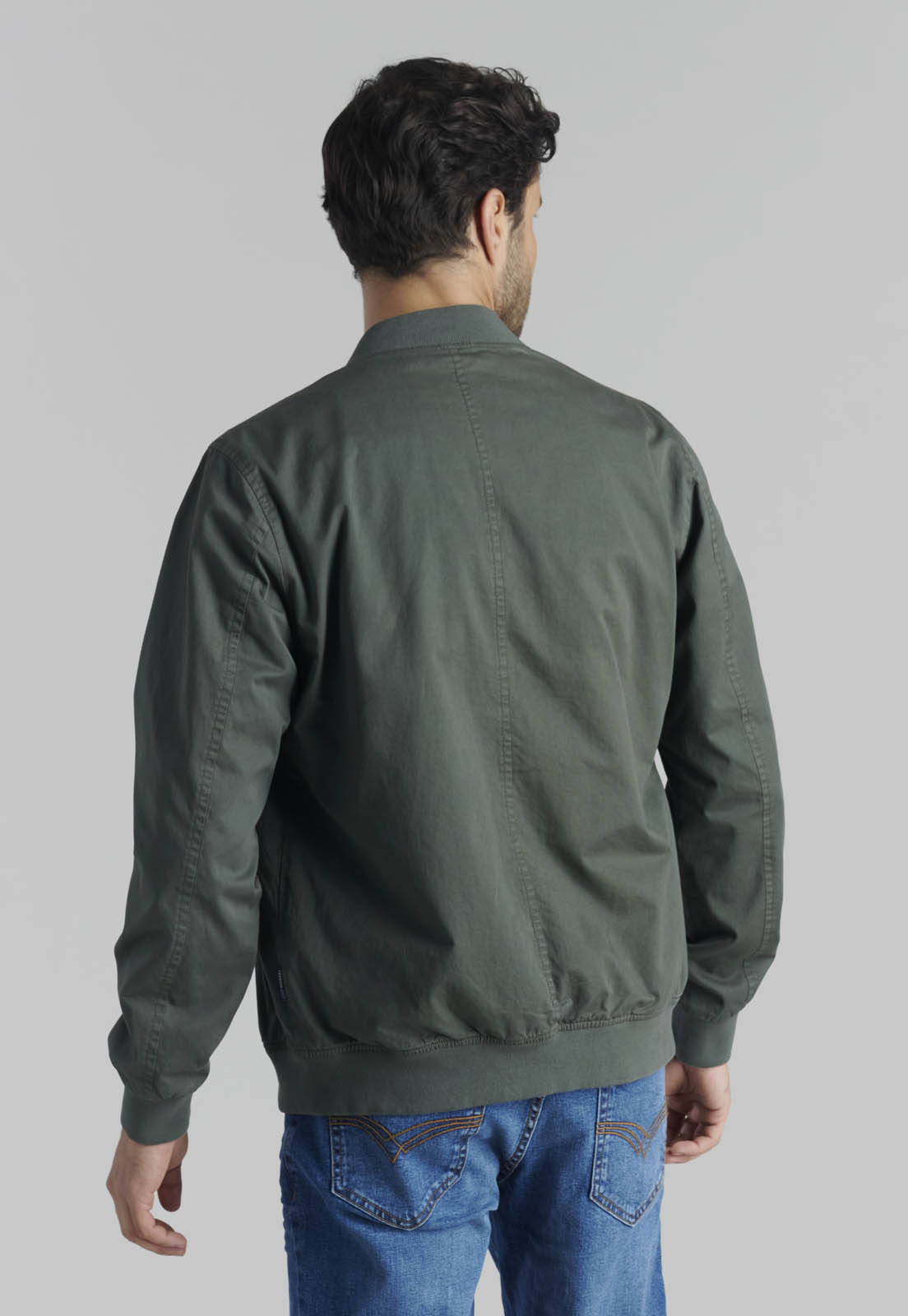 CHAQUETA BOMBER SPORT GREY - 4