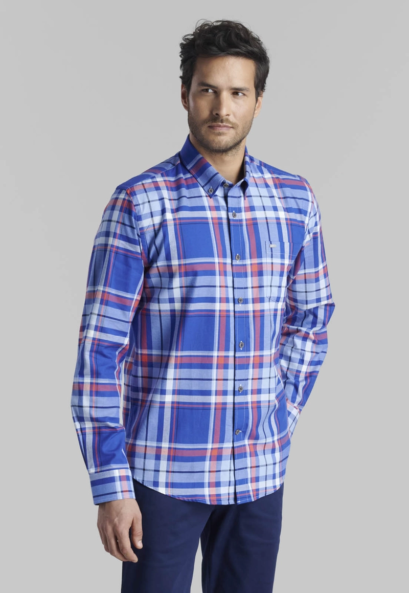 CAMISA LONG BEACH BLUE - 1