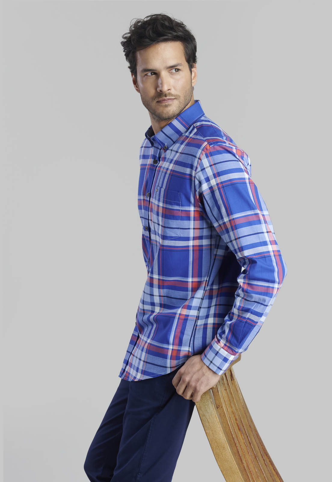 CAMISA LONG BEACH BLUE - 5