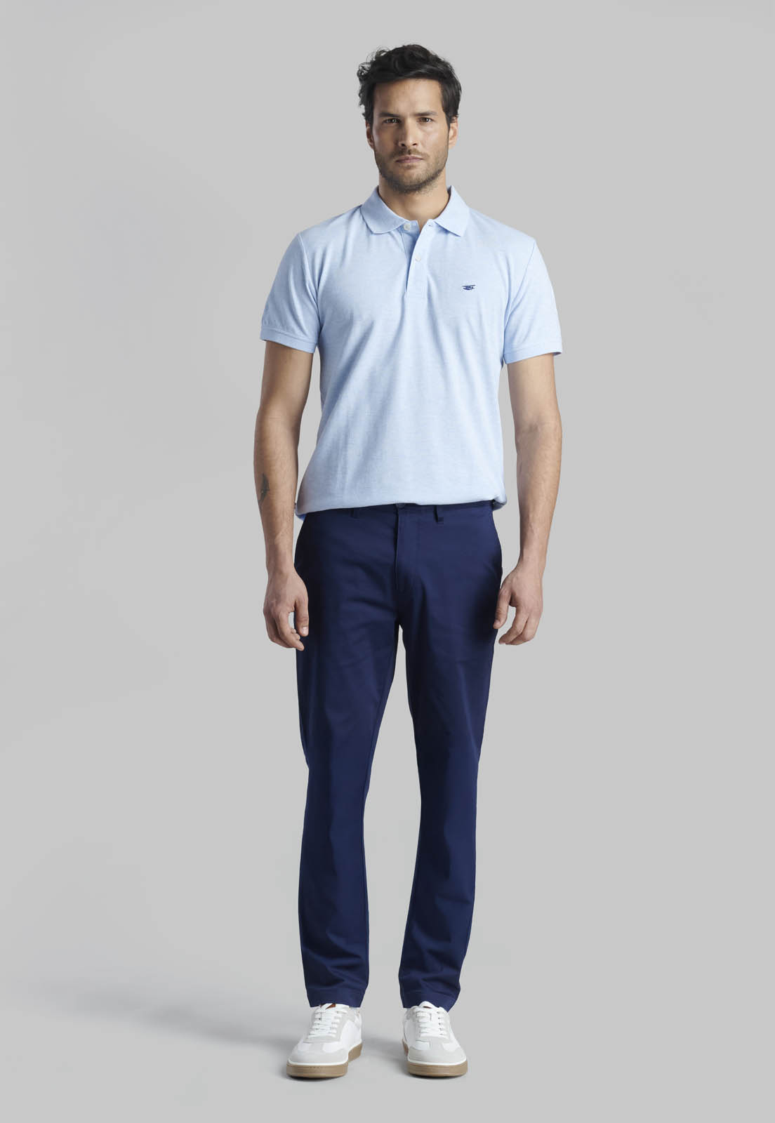 PANTALON TWILL SLIM /33 DK.BLUE - 2
